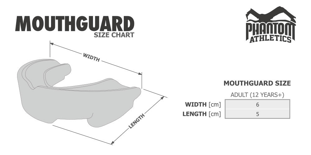 Phantom Athletics Impact Mouthguard - Blue