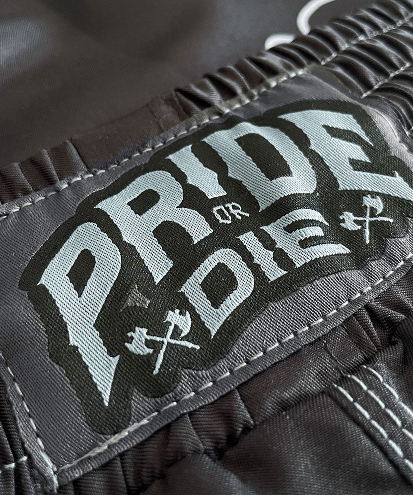Pride Or Die Brotherhood V.2 Fightshorts - Negro