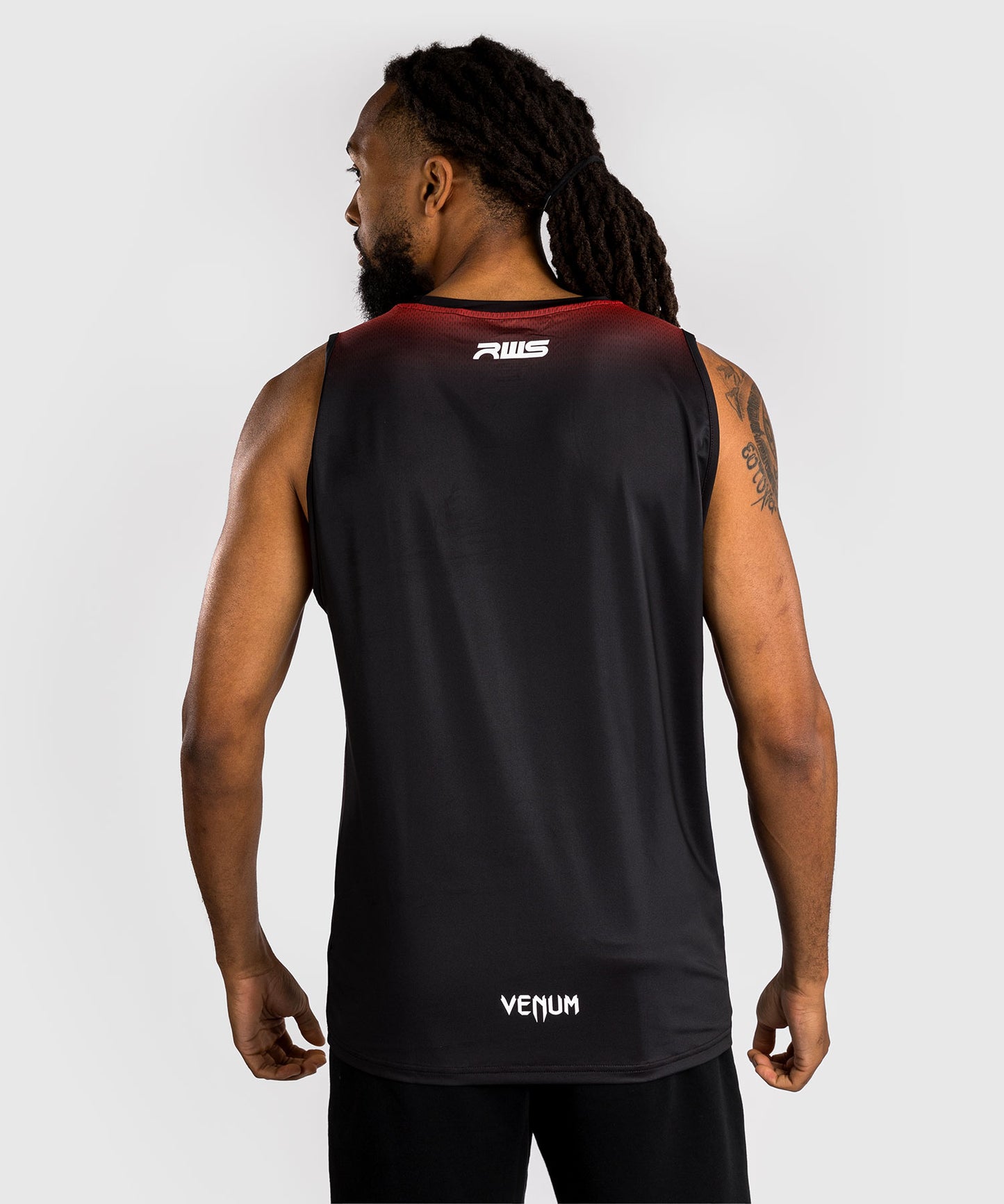 Venum x RWS 2.0 Canotta Dry-Tech da uomo – Nero/Rosso