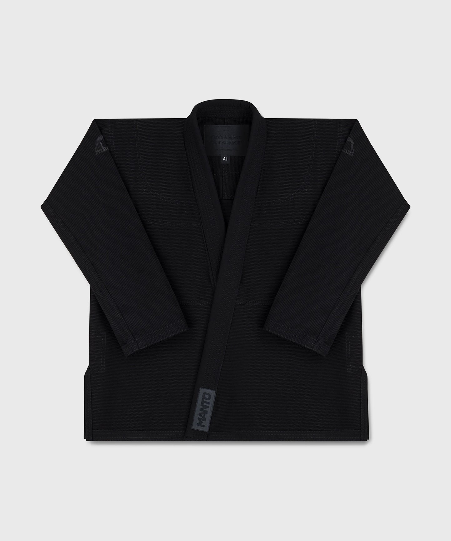 Manto Base 3.0 Kimono de BJJ - Negro/Negro