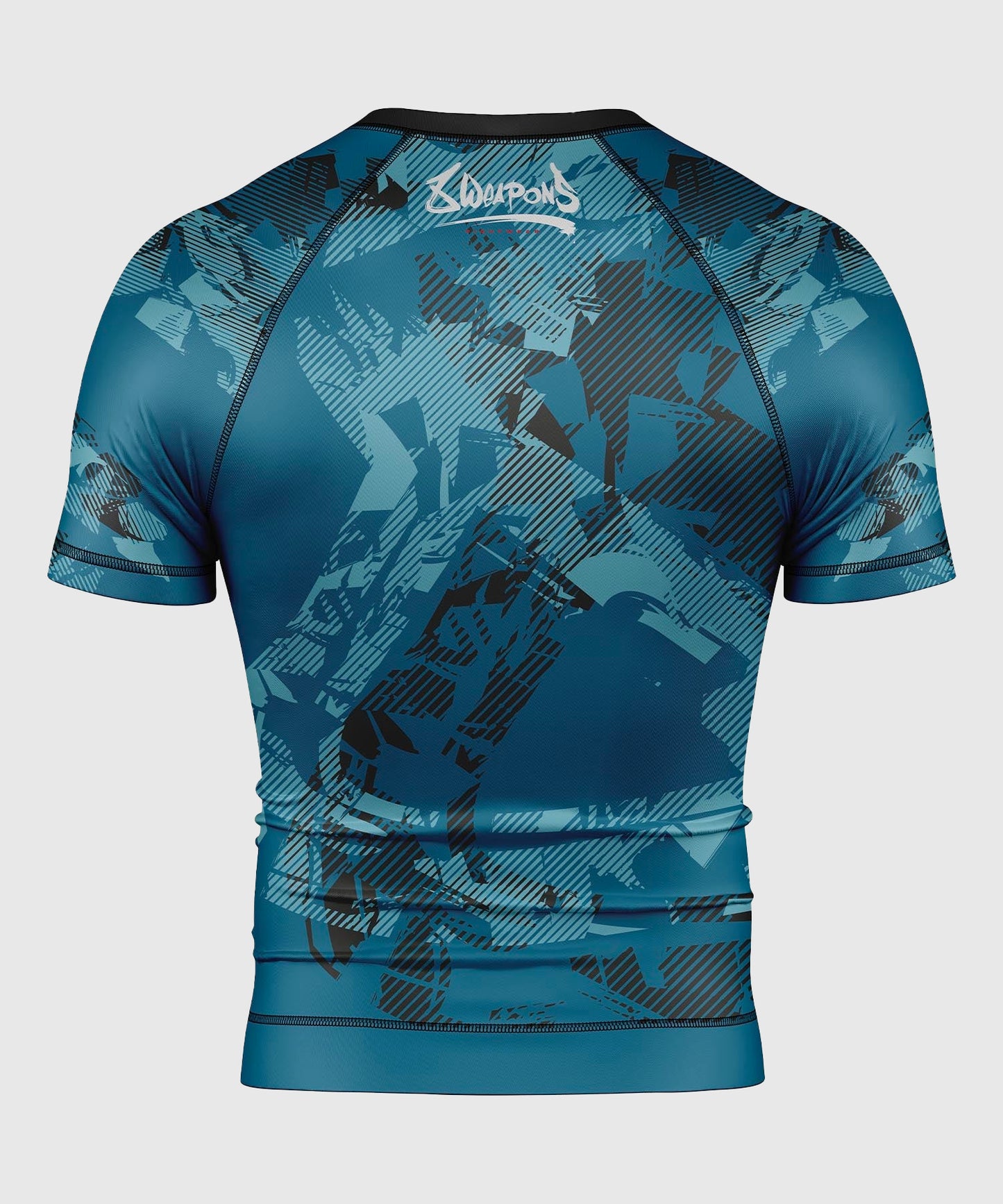 8 Weapons Hit 2.0 Rashguard – Blue