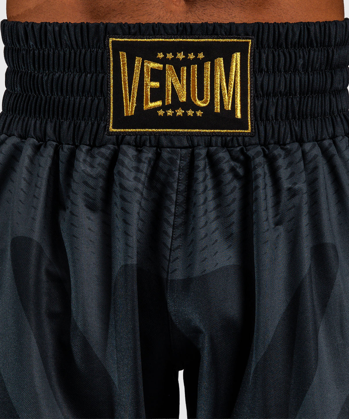 Venum Attack Pantalón corto de boxeo - Negro/Dorado
