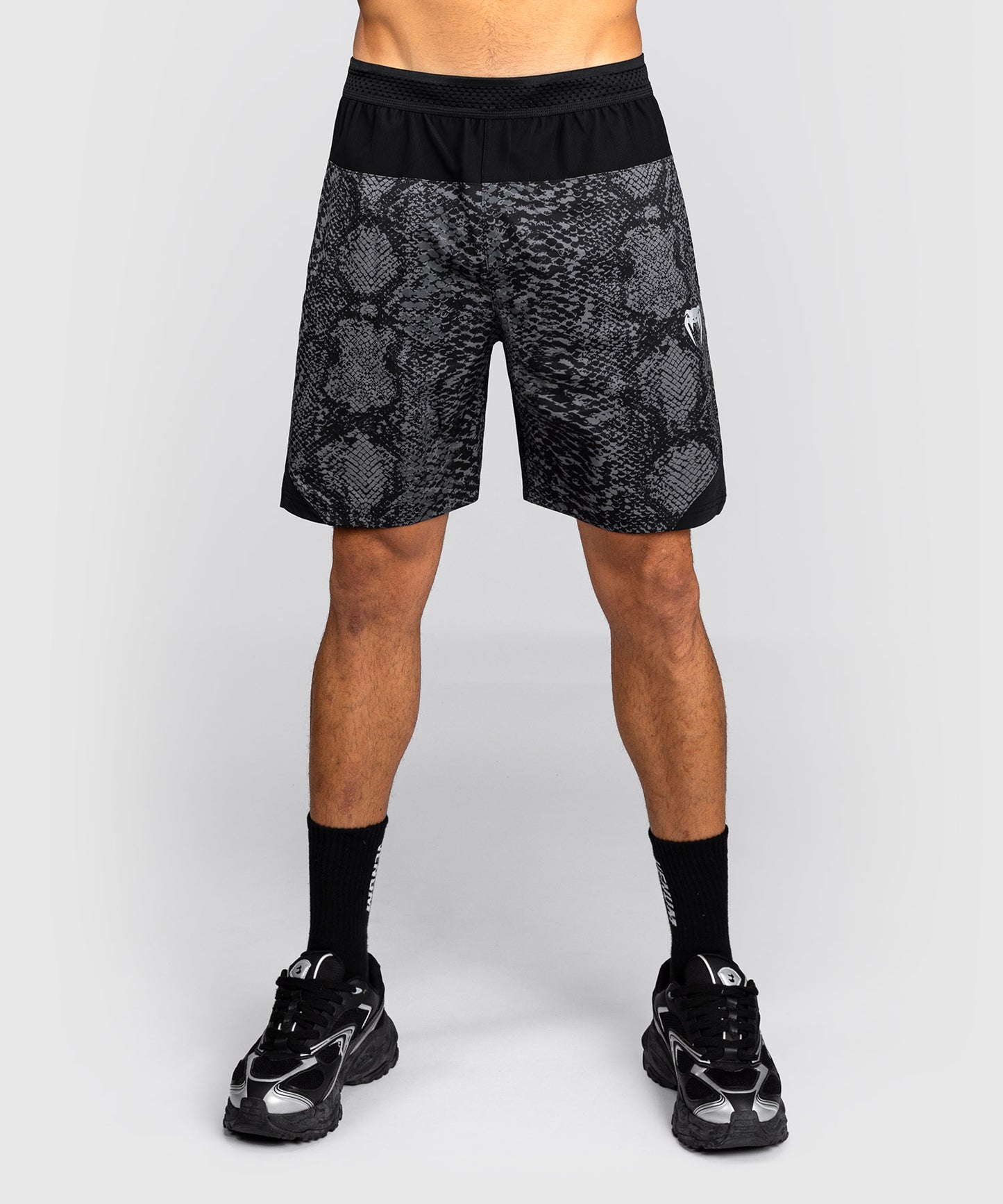 Venum G-Fit Short de Entrenamiento – Negro/Gris Carbón