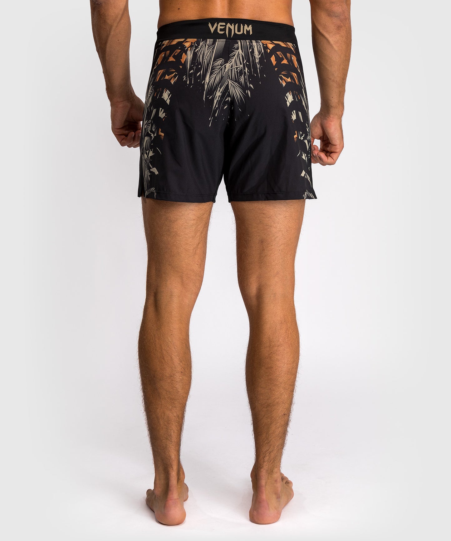 Venum Tiger Pantaloni da Combattimento da Uomo - Nero/Arancione Neon