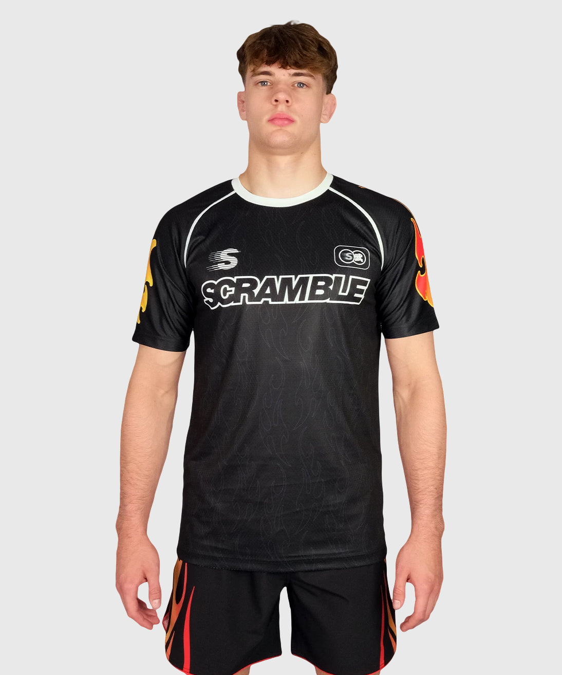 Dorai 1998 Fire Trainings-T-Shirt - Schwarz/Rot