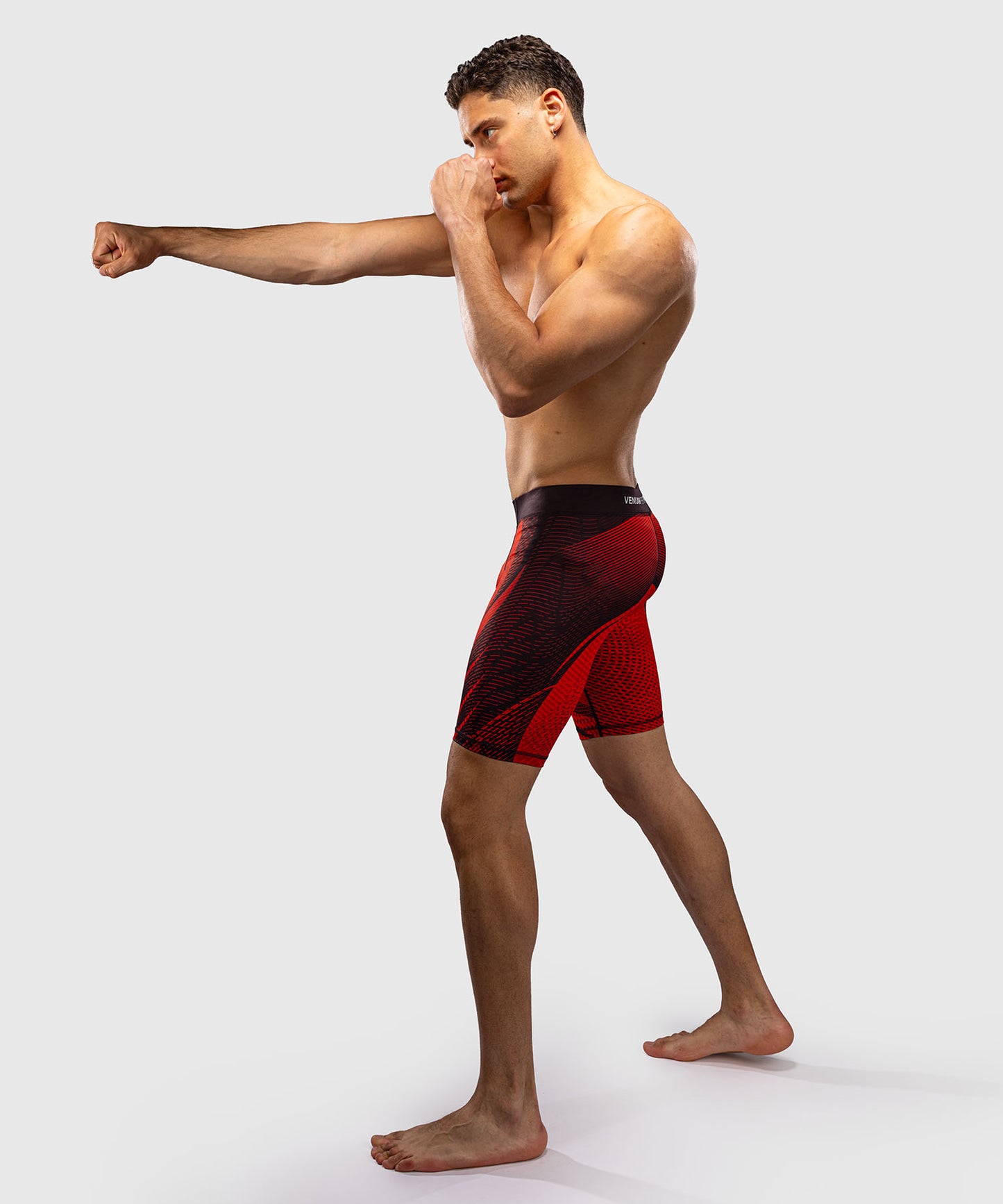 Venum Galactic 3.0 Kompressionsshort - Rot/Silber