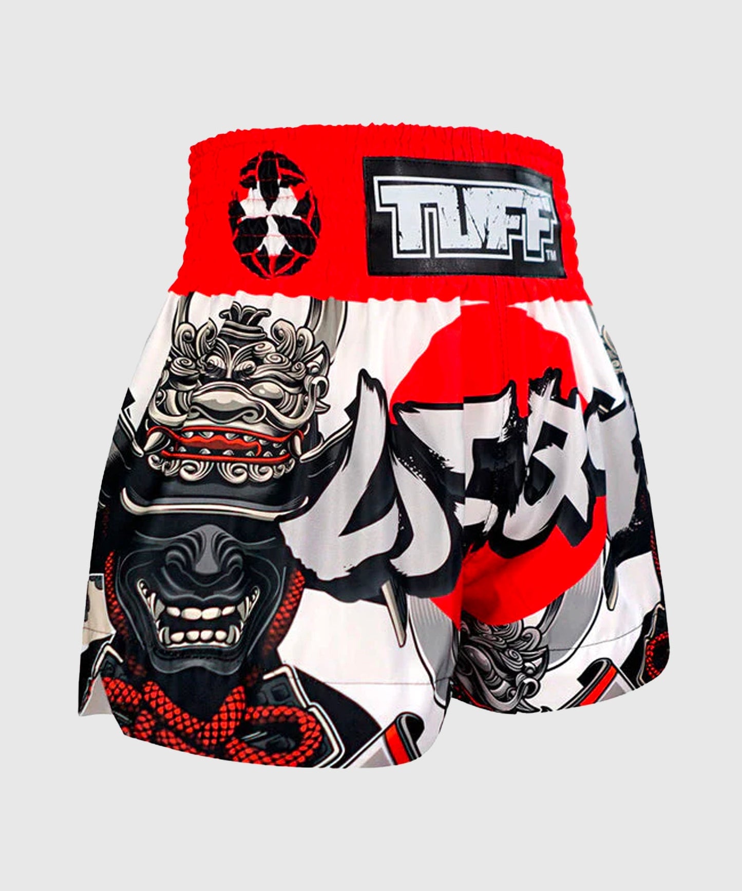 Tuff Samurai Of Siam Muay Thai Shorts - White