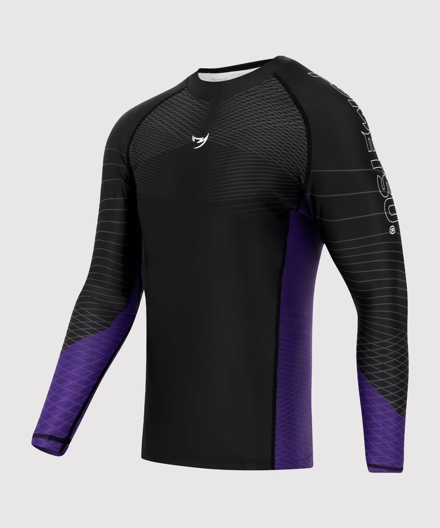 Rashguard À Manches Longues Fumetsu Competitor Mk2 - Noir/Violet