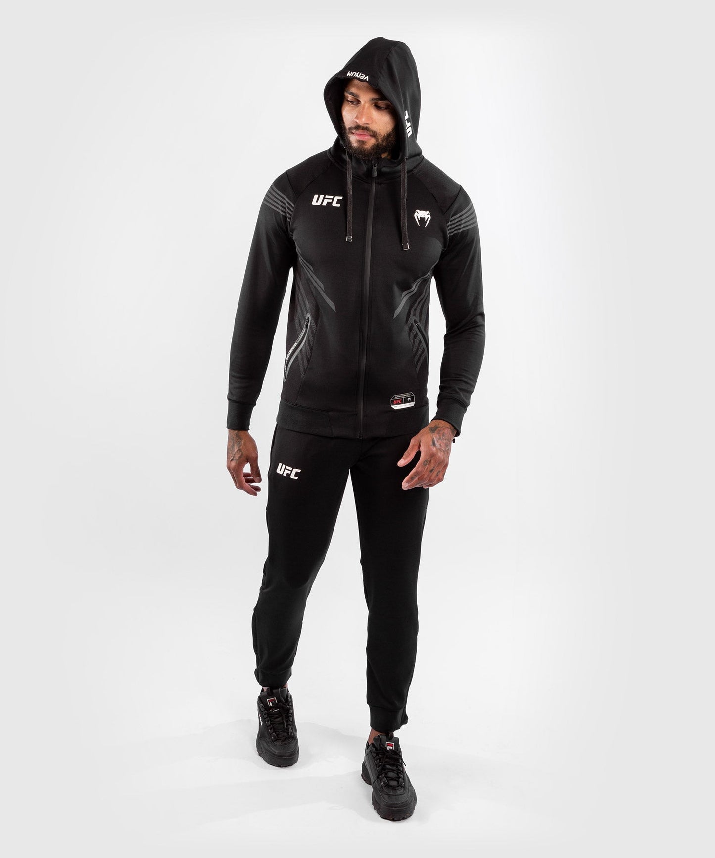 Men's UFC Venum Authentic Fight Night Jogging Pants - Black