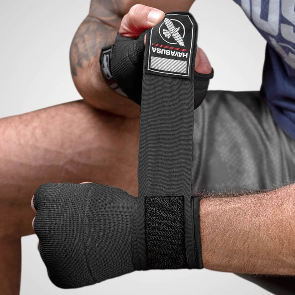 Mitaines de Boxe Hayabusa Quick Gel - Noir