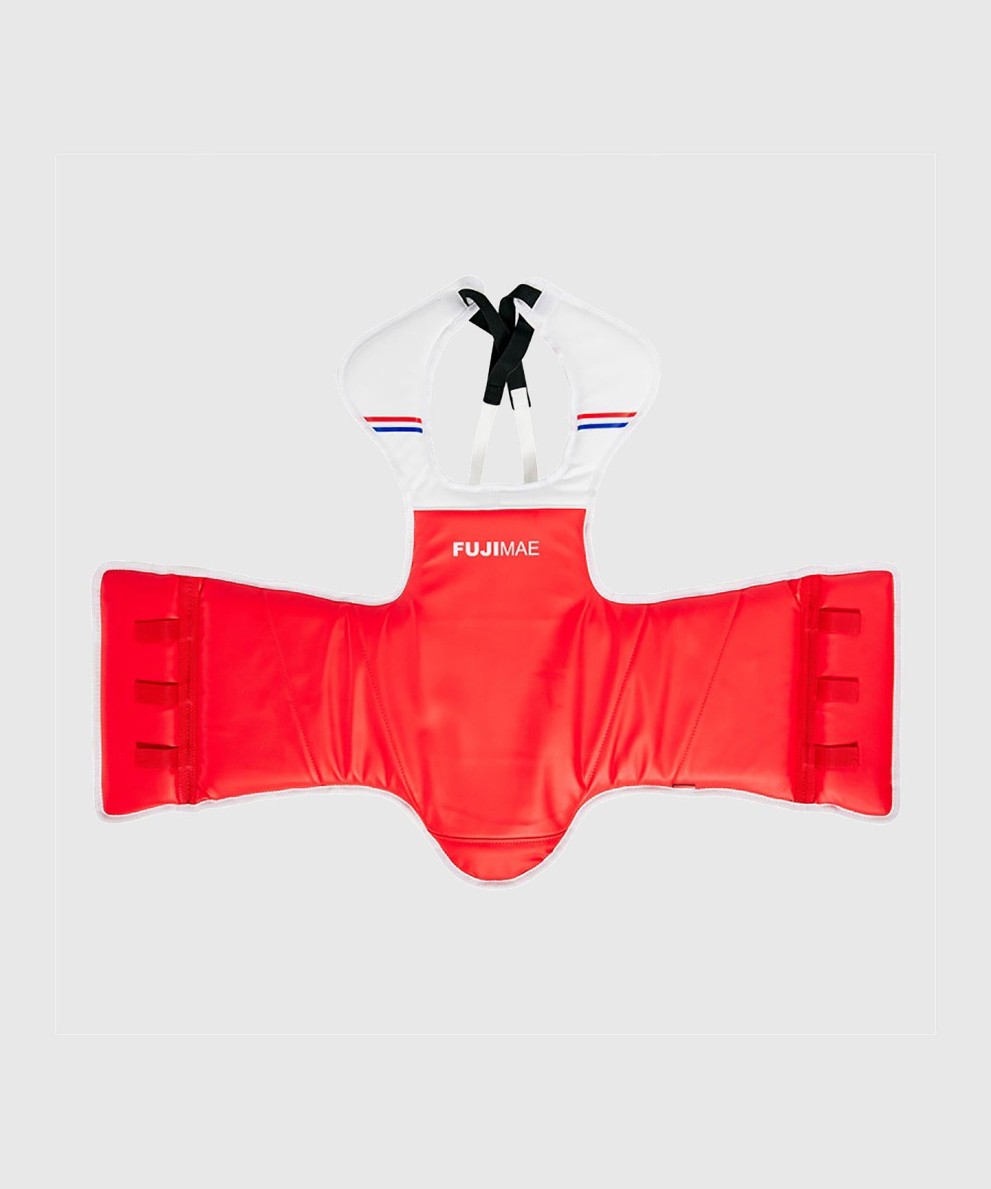 Plastron de taekwondo réversible Compétition WT Fujimae - Bleu/Rouge