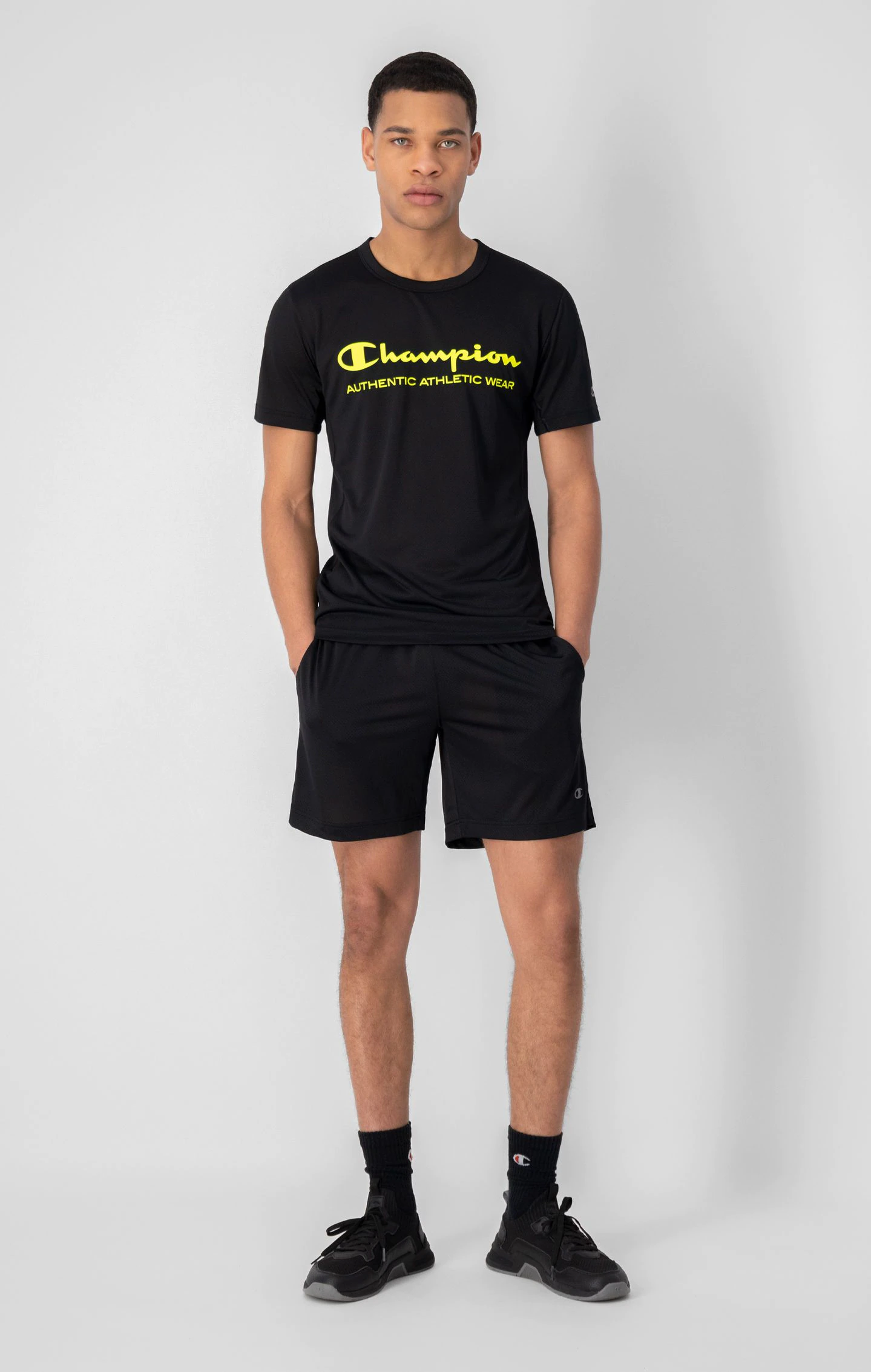 BERMUDA CHAMPION SPORT - NOIR