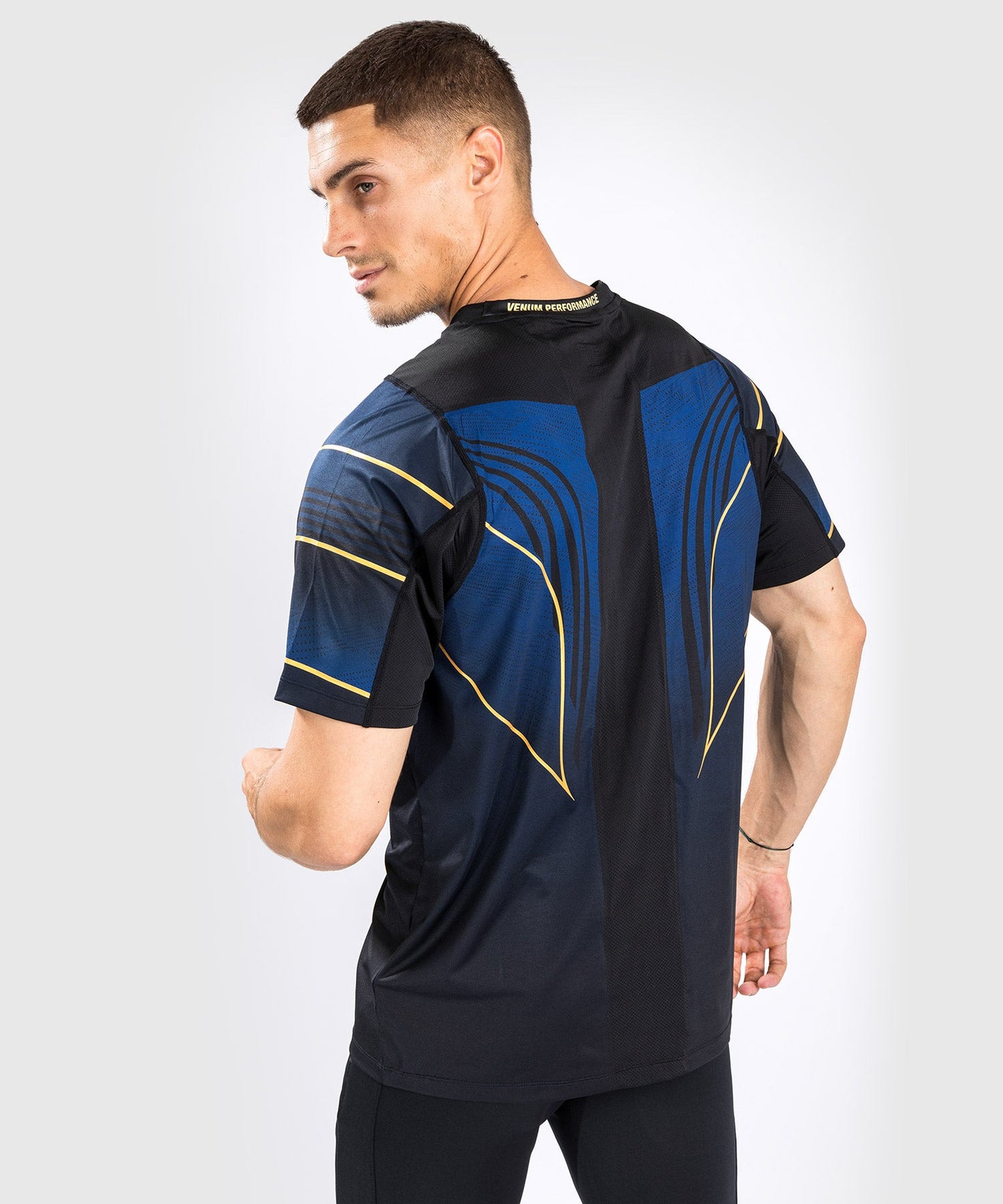Men's UFC Venum Authentic Fight Night 2.0 Technical T-Shirt - Midnight Edition - Champion