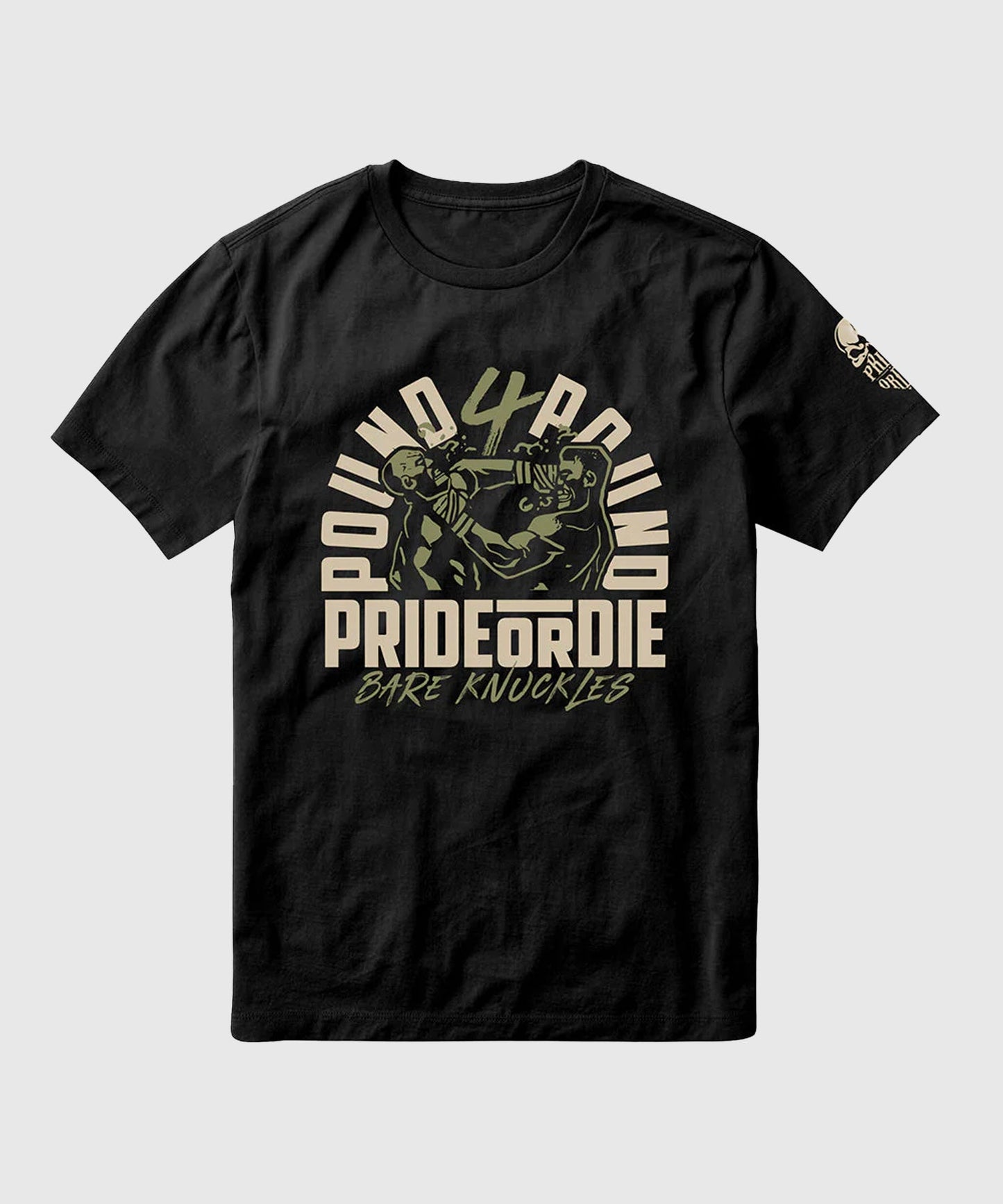 T-Shirt Pride Or Die Bare Knuckles