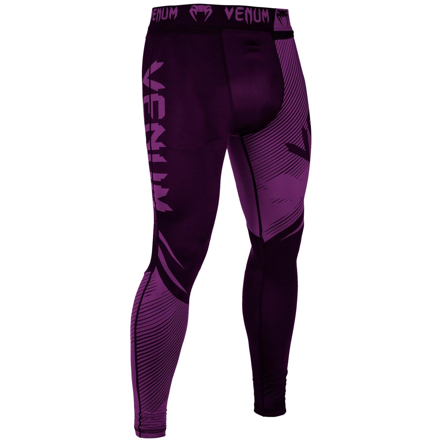 Venum NoGi 2.0 IBJJF Approved Compression Pants - Black/Purple
