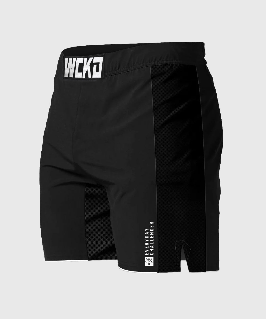 Wicked One Track Fight Shorts - Black