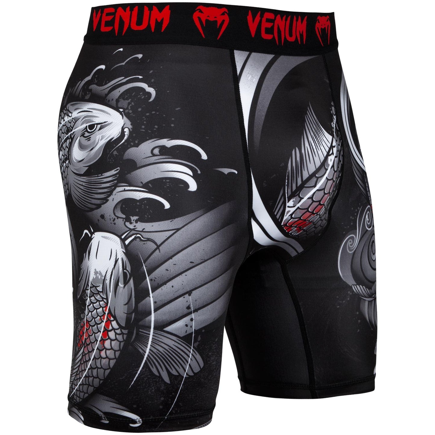 Venum Koi 2.0 Compression Shorts - Black/White