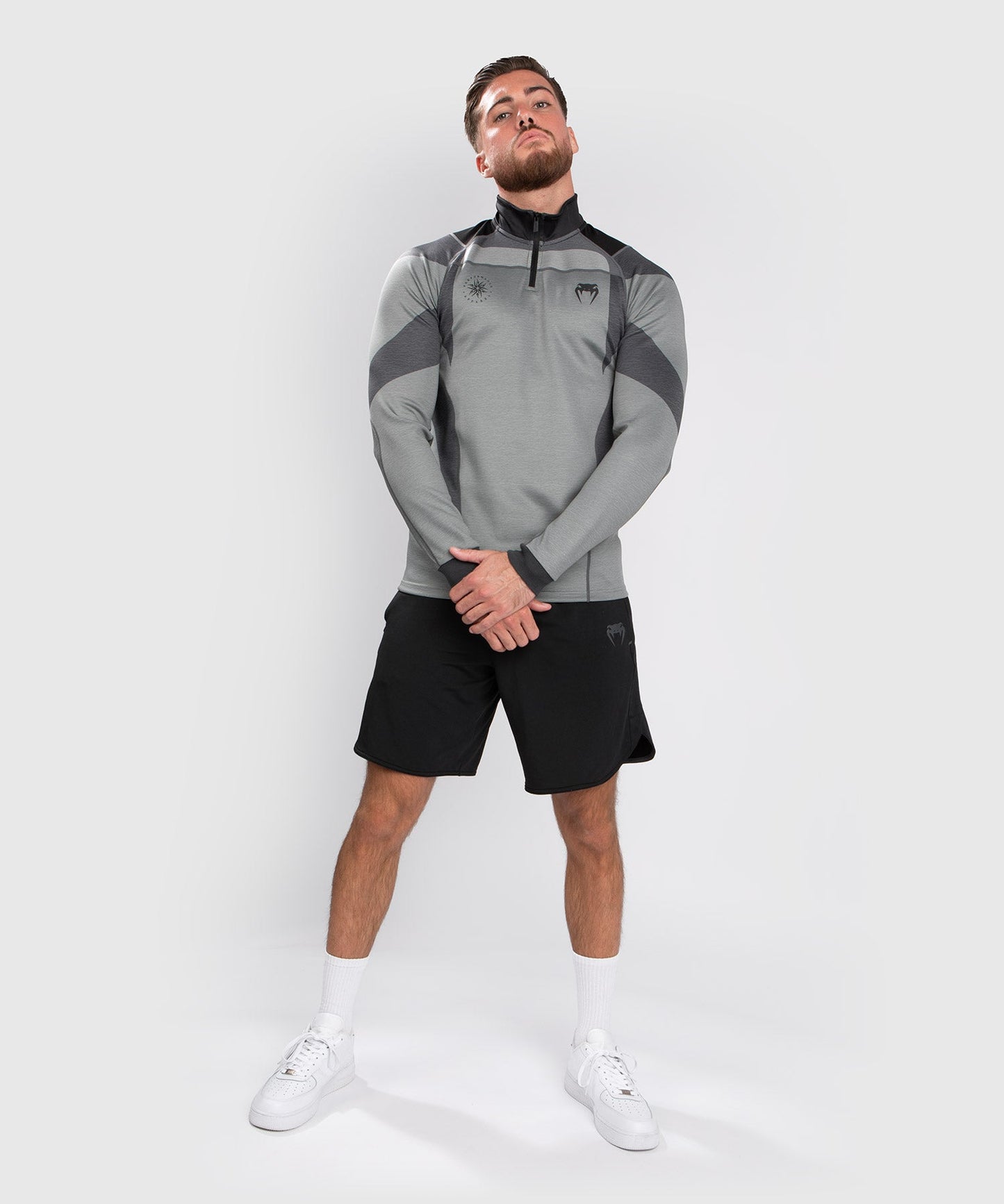 Dry Tech Venum Stone T-Shirt - Long Sleeve - Mineral Green