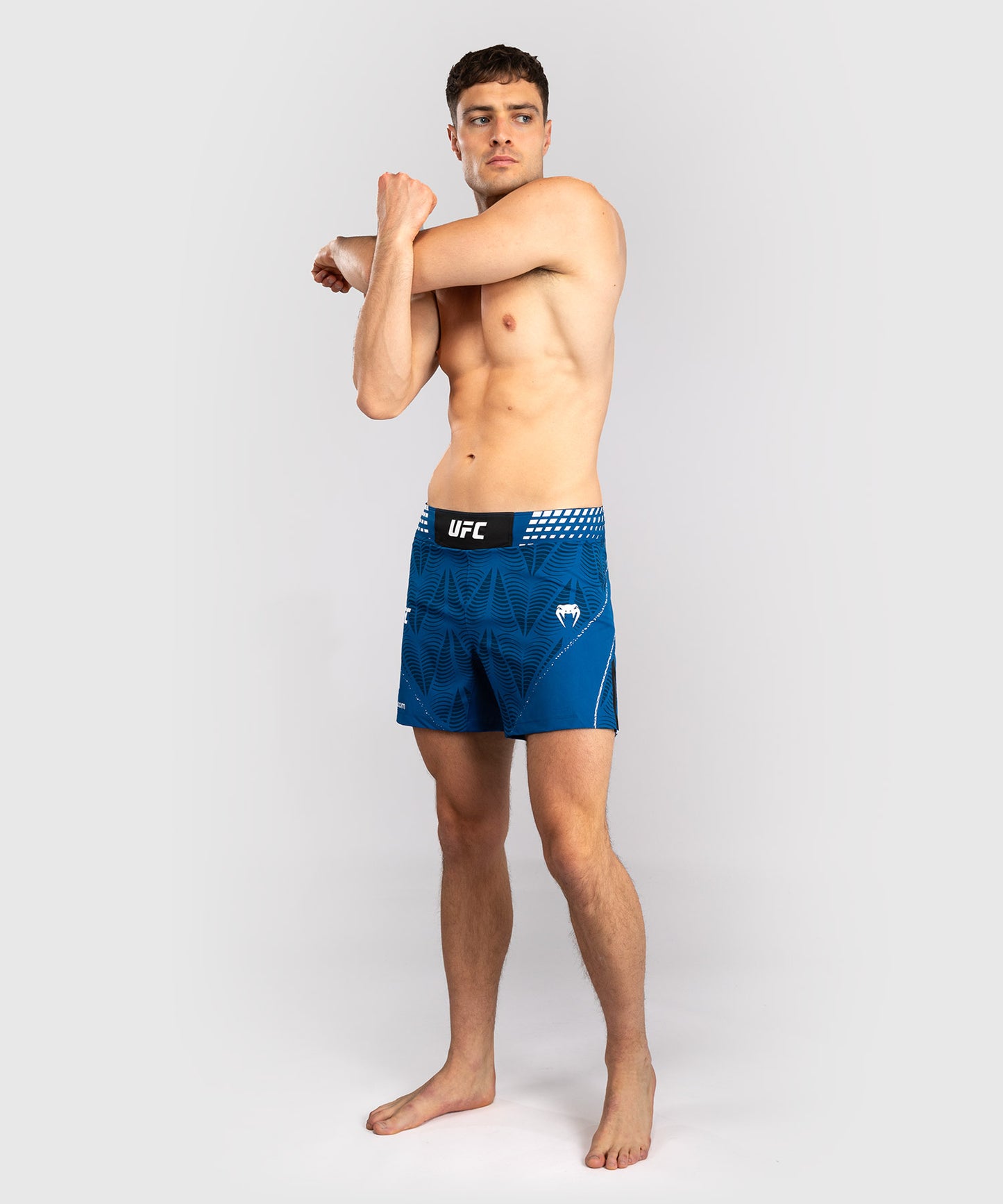 Men's UFC Zenith by Venum Blue Authentic Fight Night Short Fit Fight Short