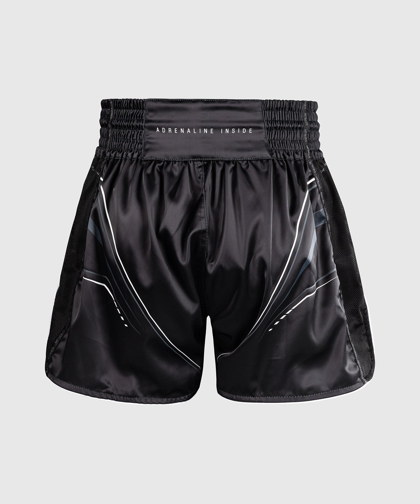Venum Streamline Short de Muay Thai – Negro/Blanco