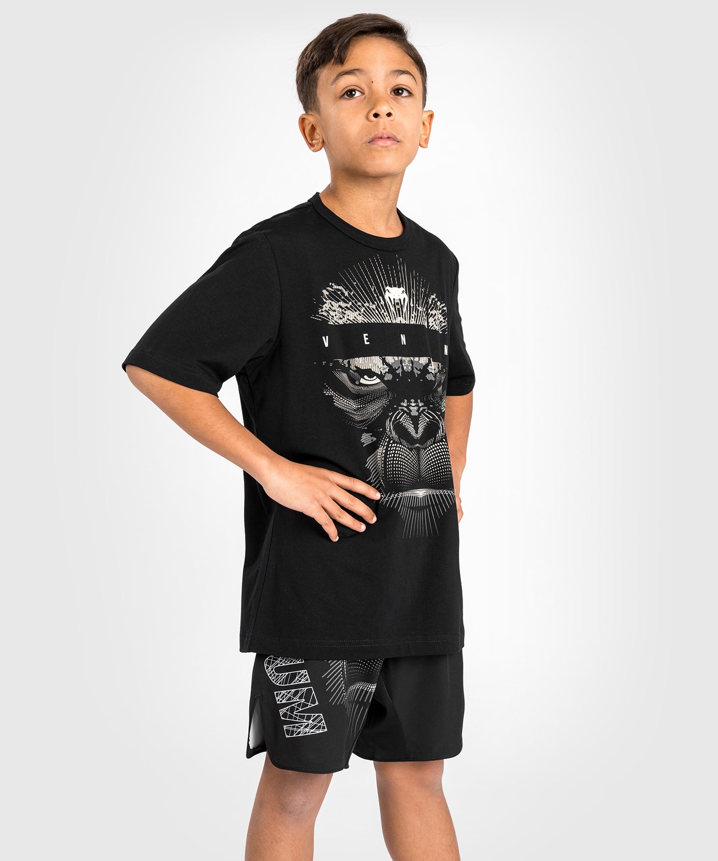 Venum Gorilla Jungle T-Shirt enfant - Noir/Blanc