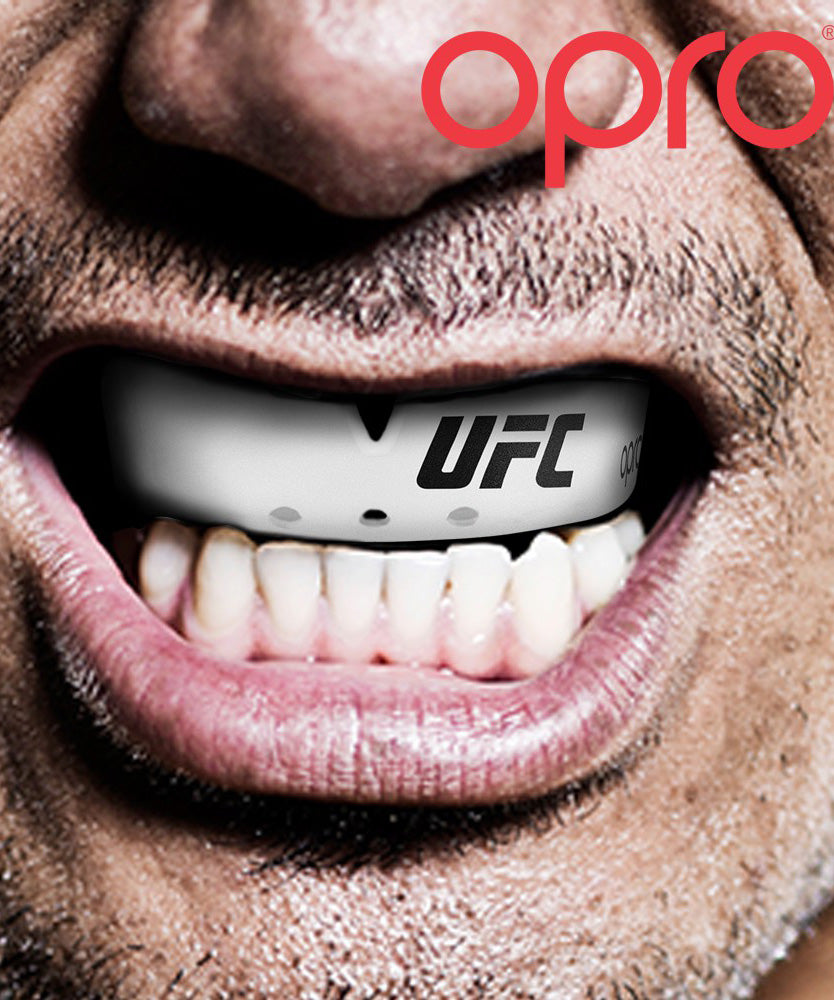 Protège-dents Opro UFC Bronze - Blanc