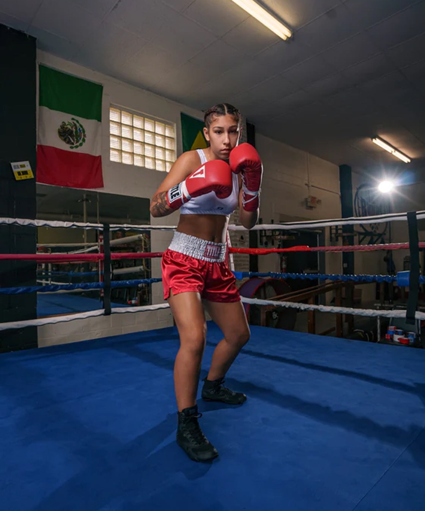 Title Boxing Charged Boxing Shoes - Black