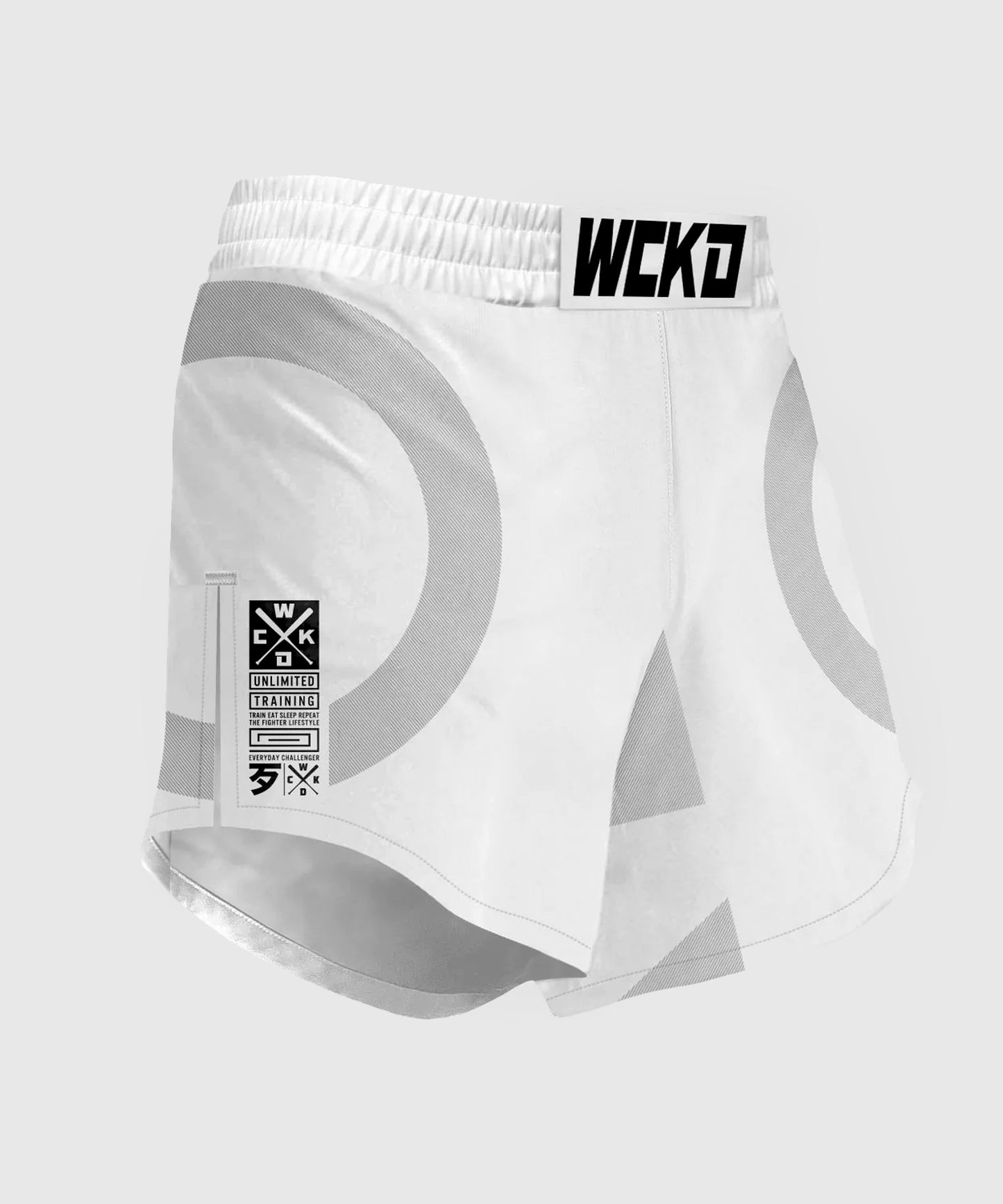 Wicked One Element Kruz Fightshorts - Weiß