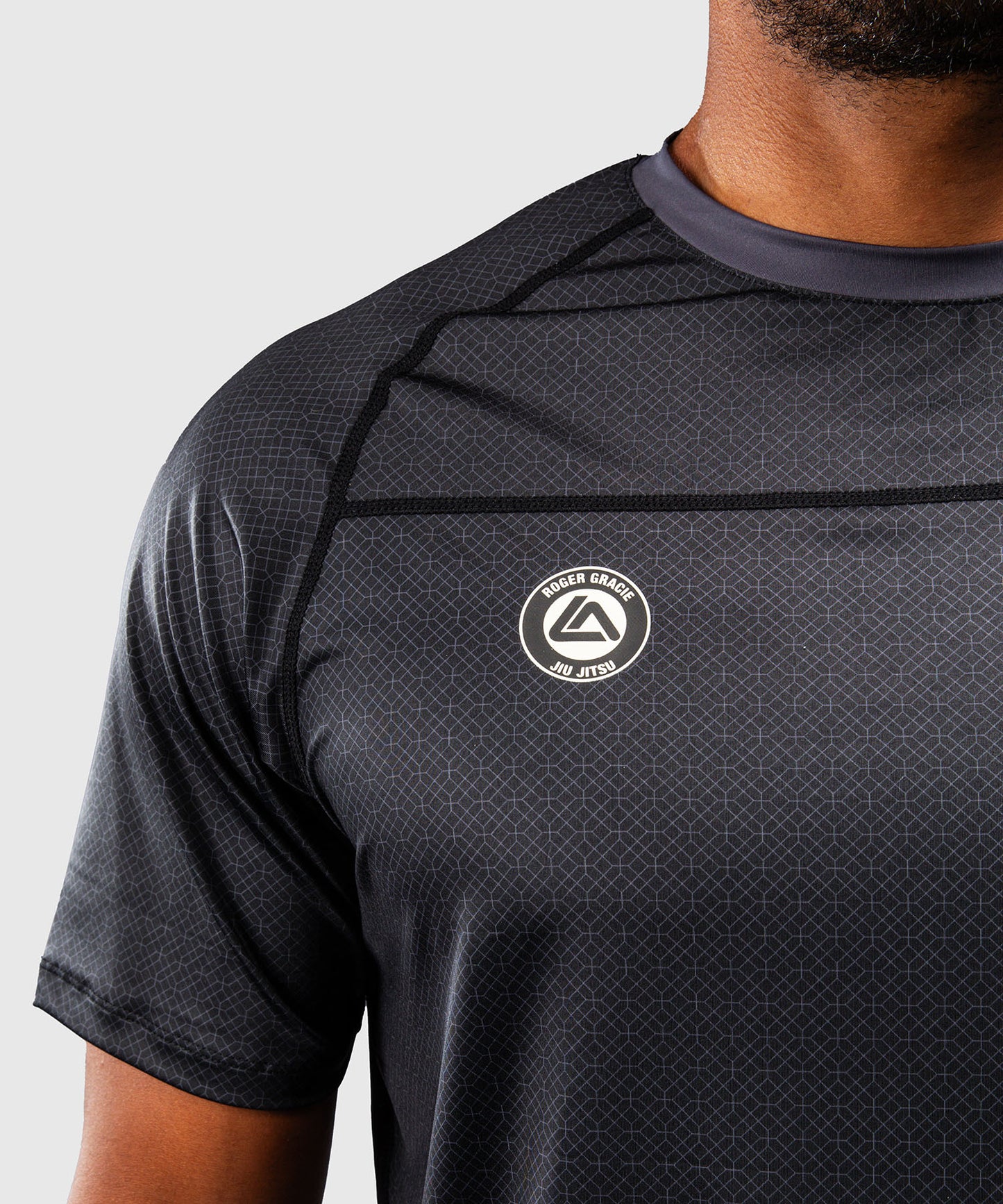 Venum x Roger Gracie Academy Dry‑Tech‑T‑Shirt - Schwarz