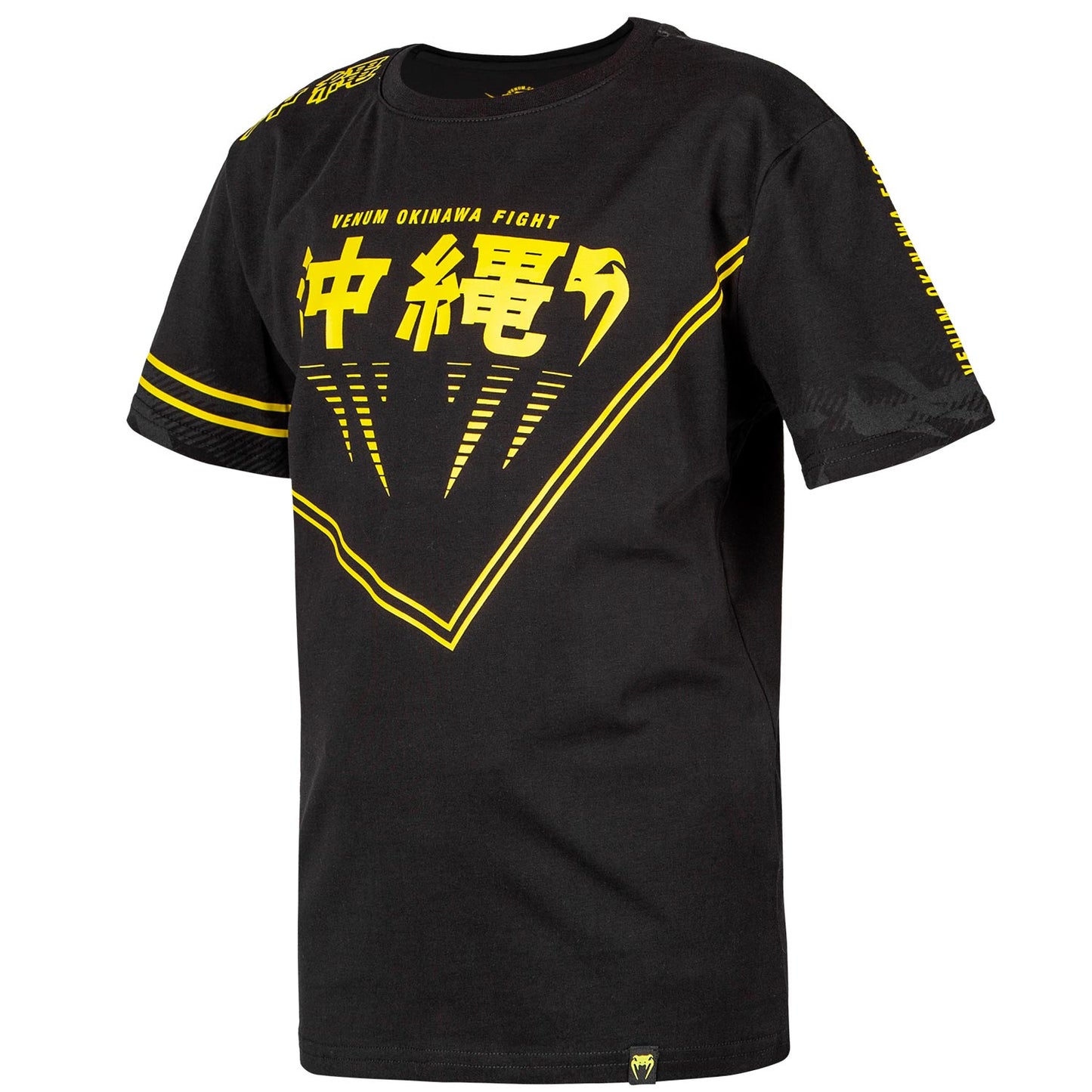 Venum Okinawa 2.0 Kids T-shirt - Black/Yellow - Exclusive