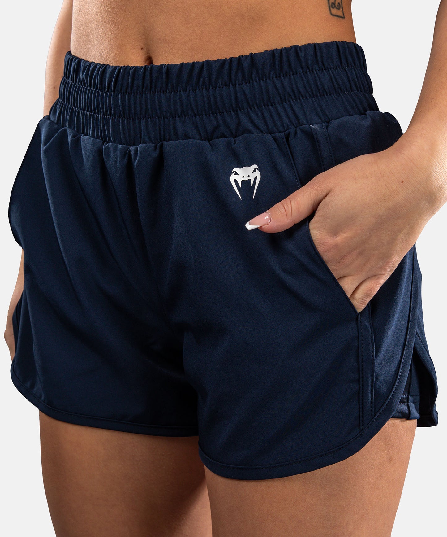 Venum Sculpt Shape Women's Training Shorts - Navy Blue