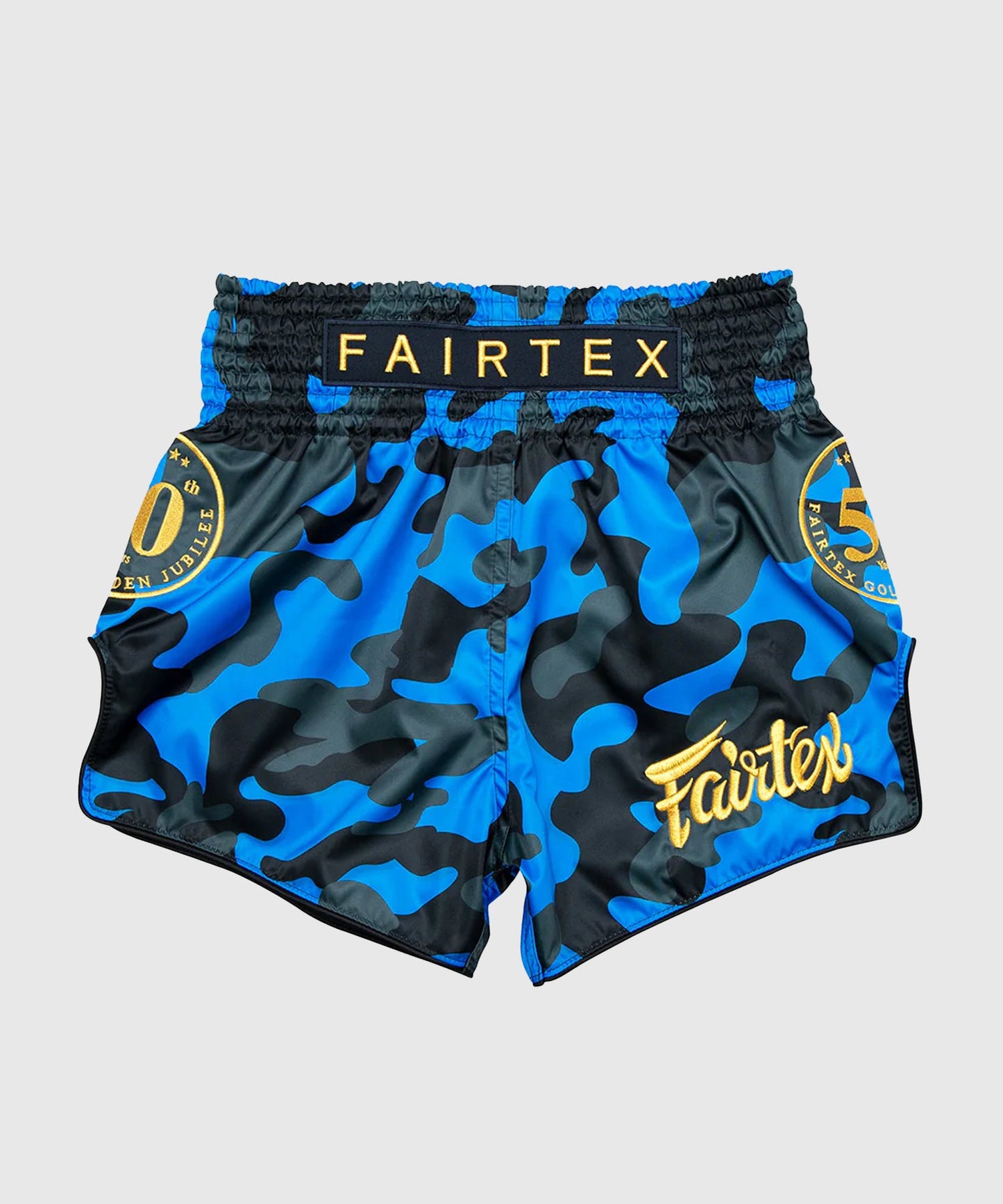 Fairtex Jubilé D'Or Solide Muay Thai Shorts - Gold