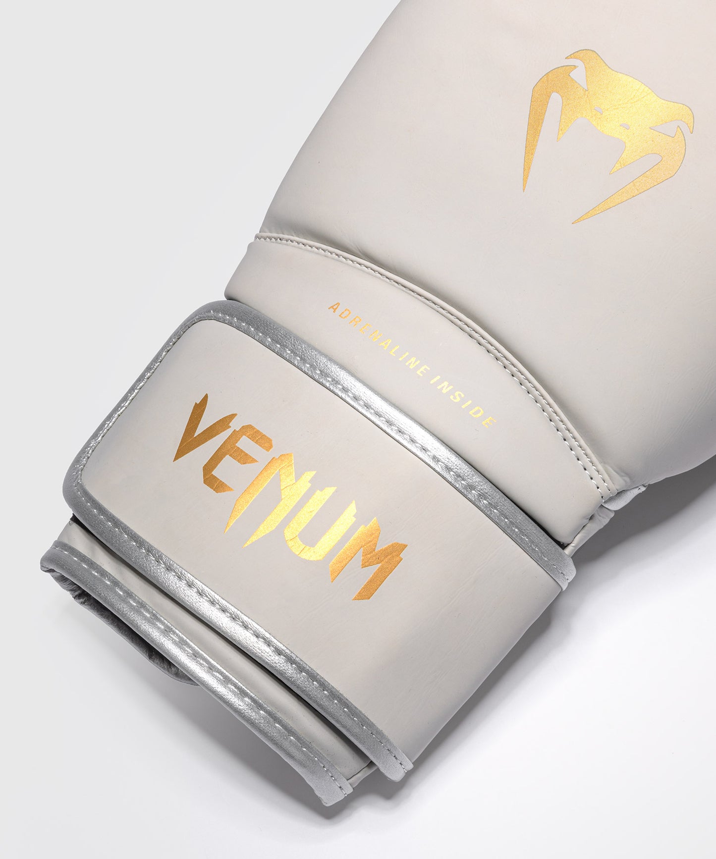 Venum Contender 1.5 Boxing Gloves - Ivory/ Gold