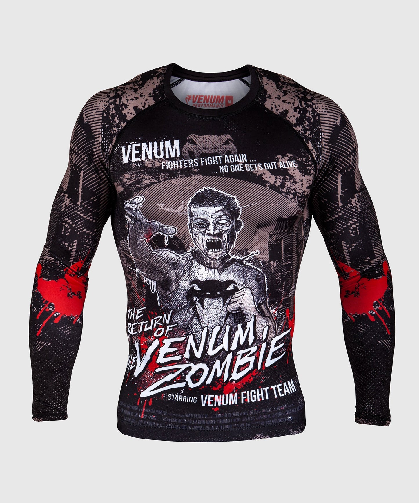 Rashguard Venum Zombie Return - Long sleeves