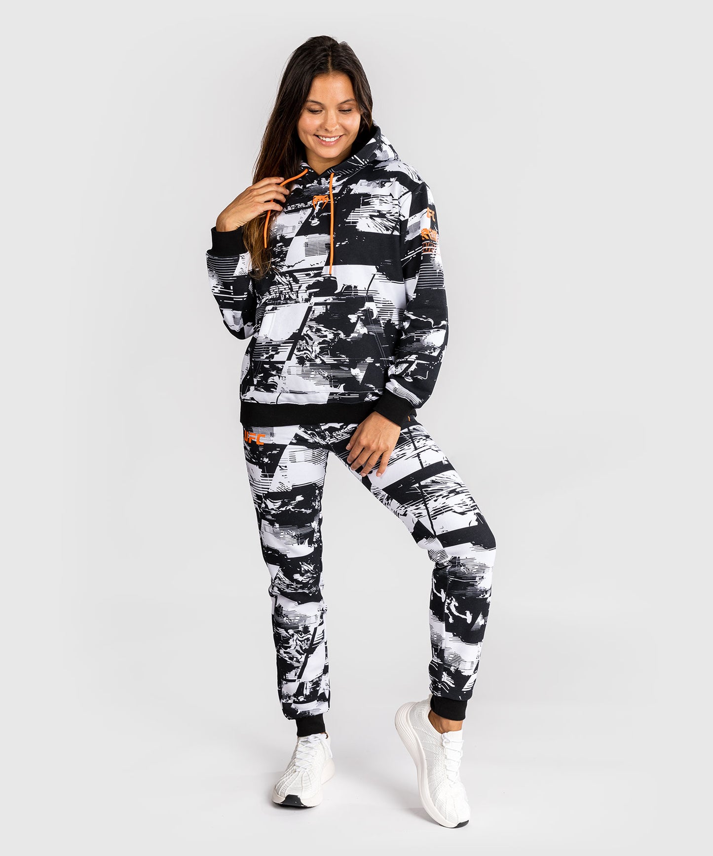Women's UFC Zenith by Venum White Authentic Fight Week Pullover Hoodie