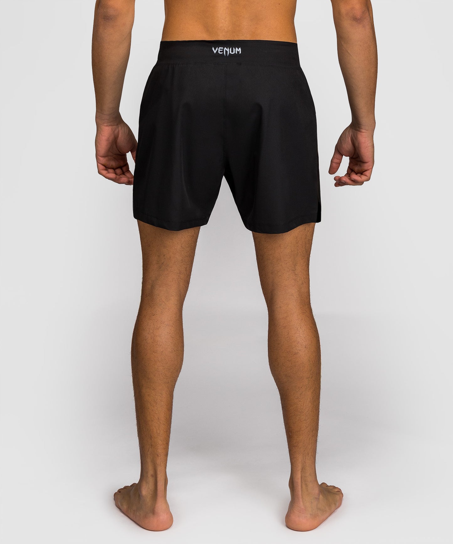 Venum No Gi Fightshorts - Black/ Silver Grey