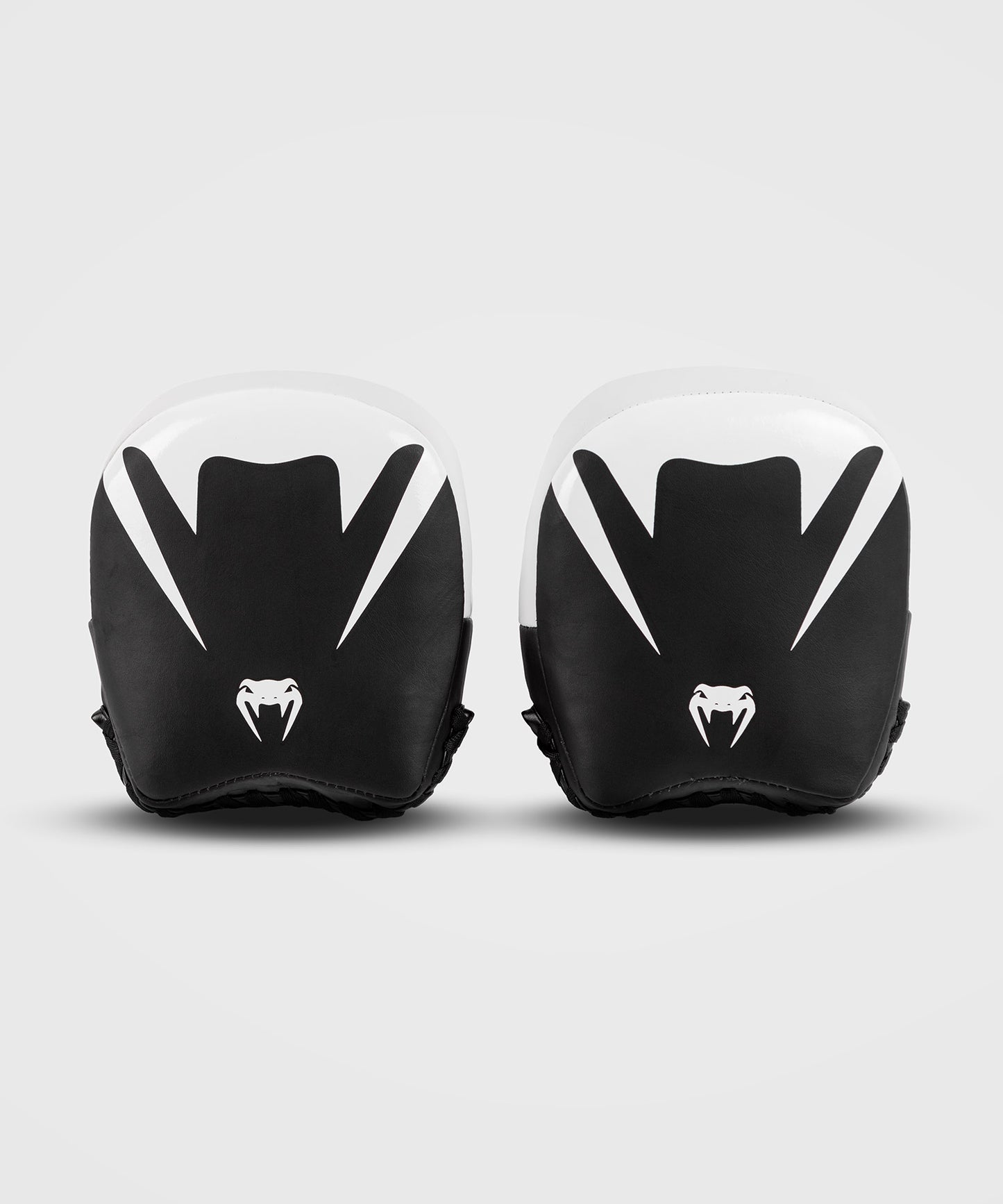 Mitaines d’Entraînement Épaisses Venum Elite Mini Cuir (Paire) – Noir/Blanc