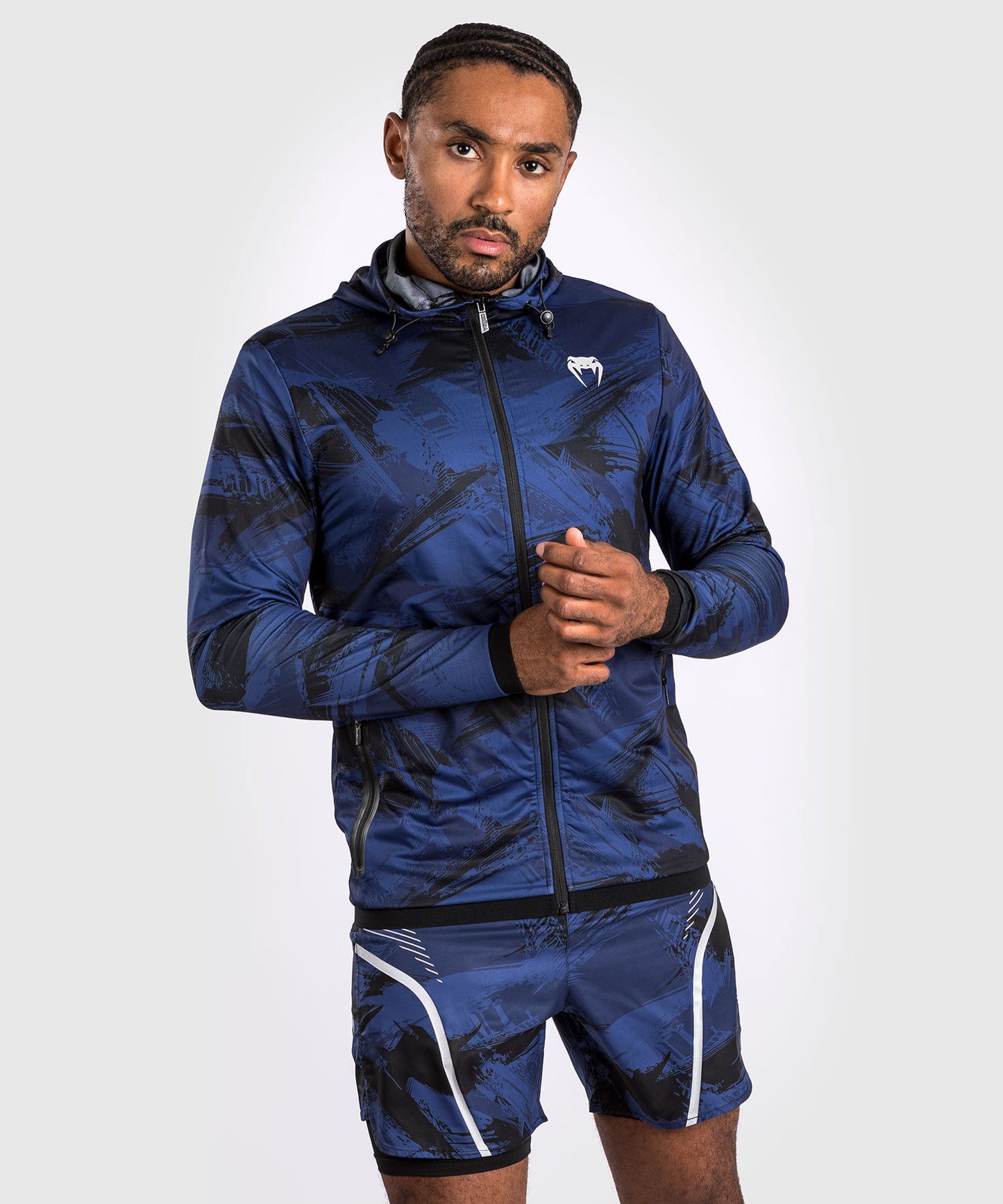 Venum Electron 3.0 Hoodie - Marineblau
