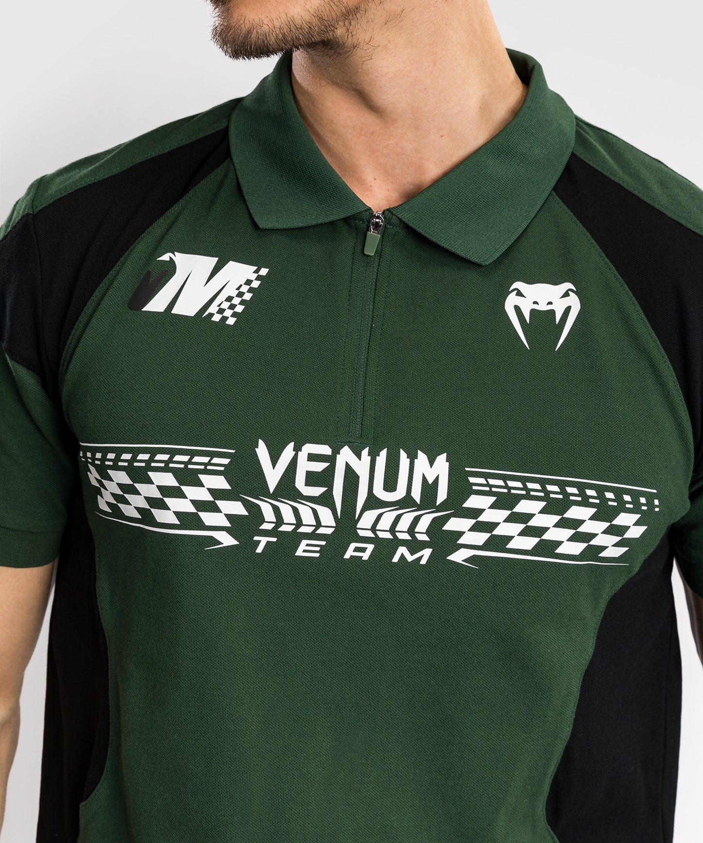 Polo en Coton Venum Motorsport - Vert Profond