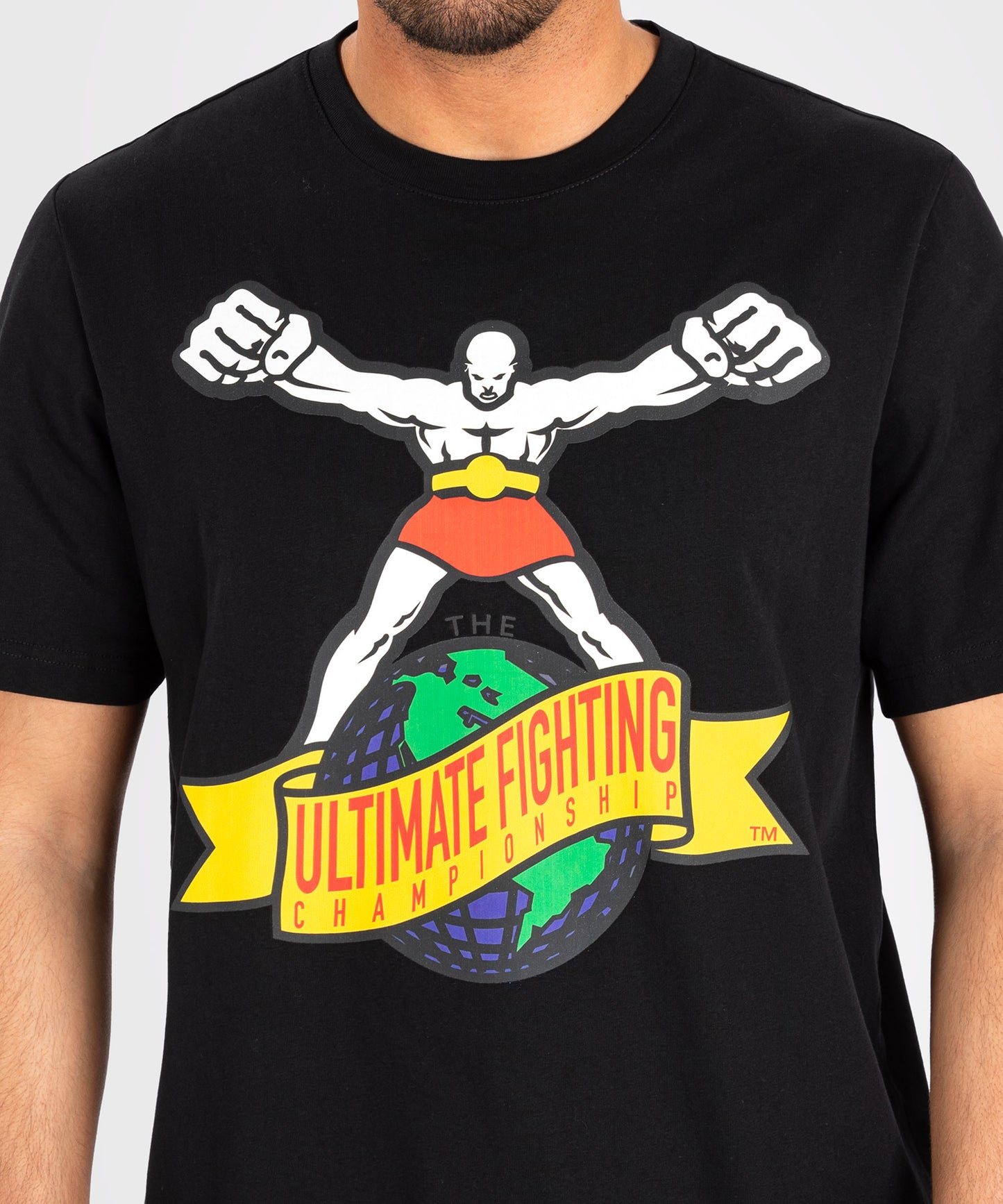 UFC by Venum Ulti-Man T-Shirt - Schwarz/Weiß