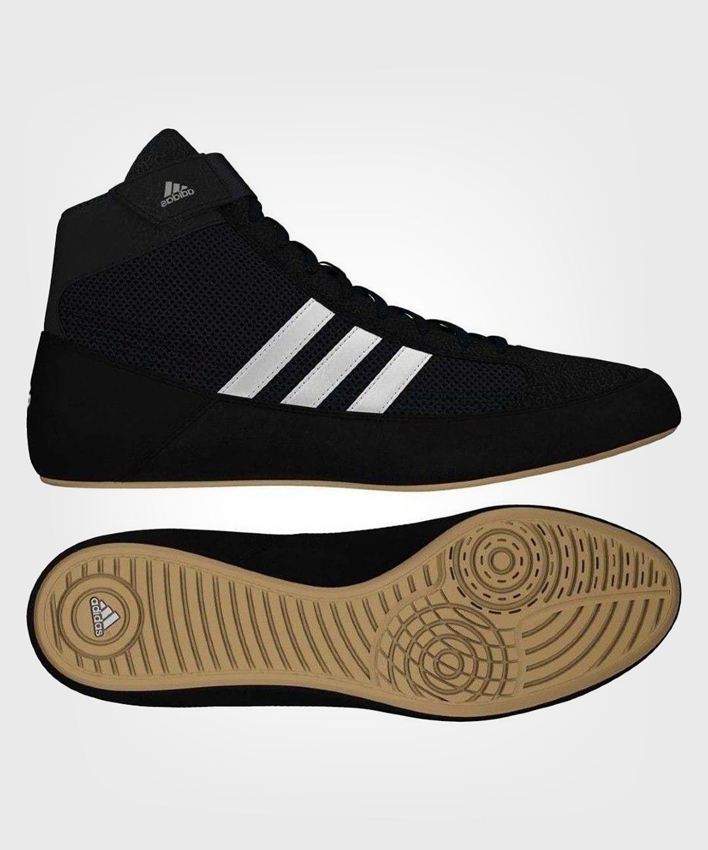 Chaussures de Lutte Adidas Havoc - Noir/Blanc