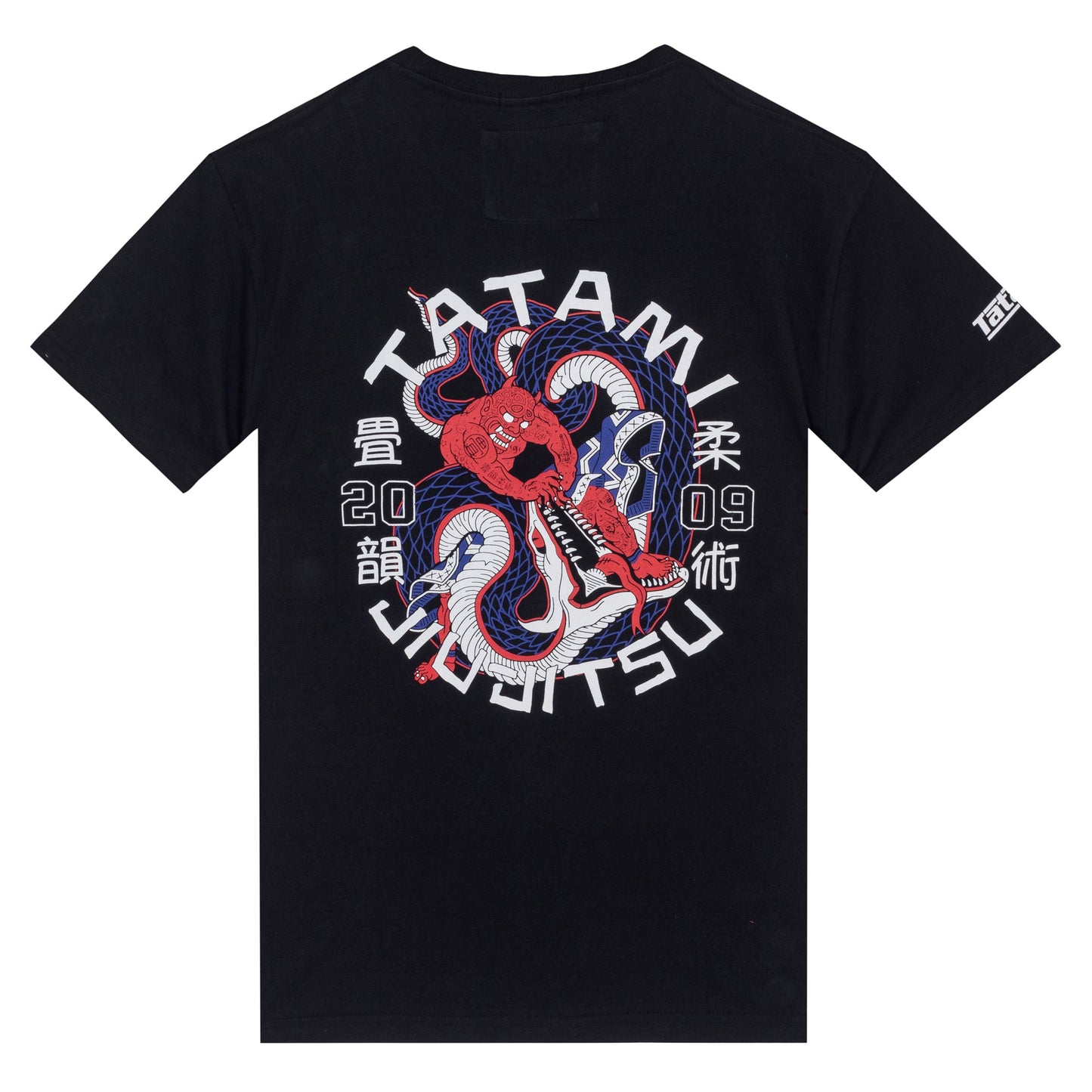 Tatami Fightwear Serpent Organic Camiseta - Negro