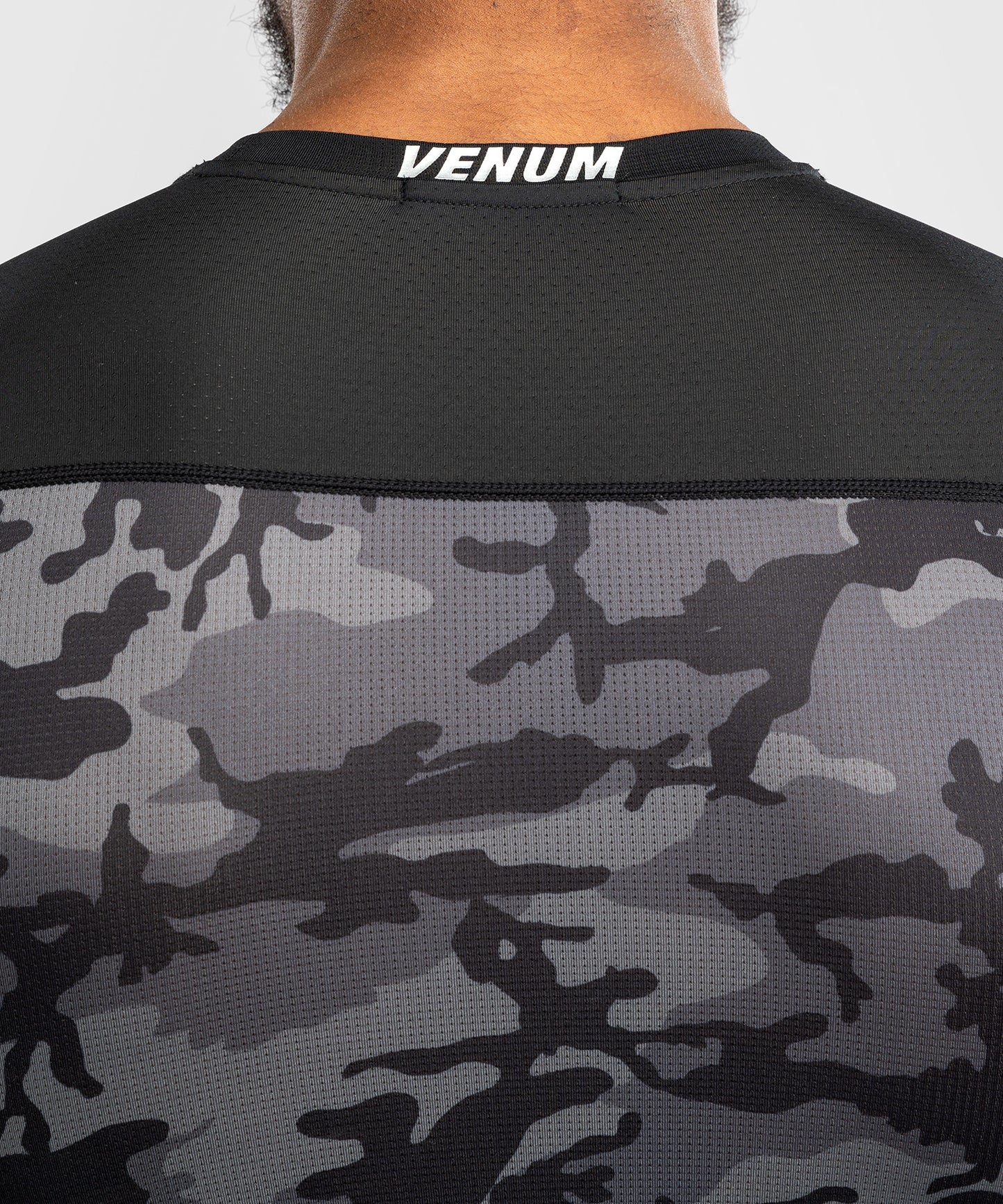 Venum x Polaris Short Sleeve Rashguard - Black/Storm Grey