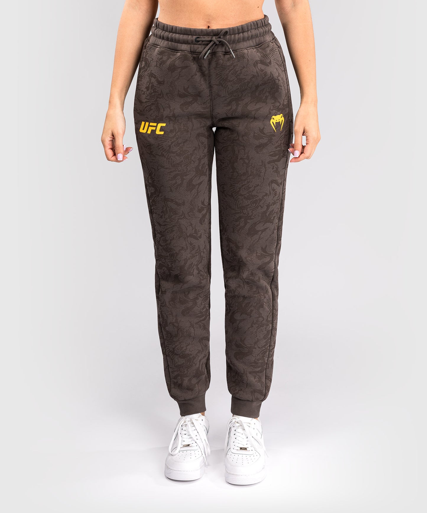 UFC Fusion by Venum Fight Week Pantaloni in Cotone per Donna - Marrone terra