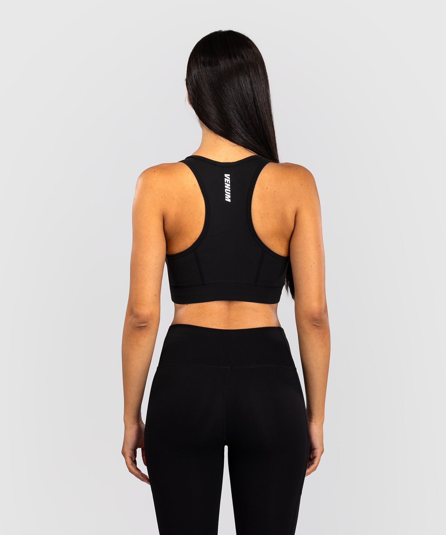 Venum Essential Medium Impact Sport Bras - Black