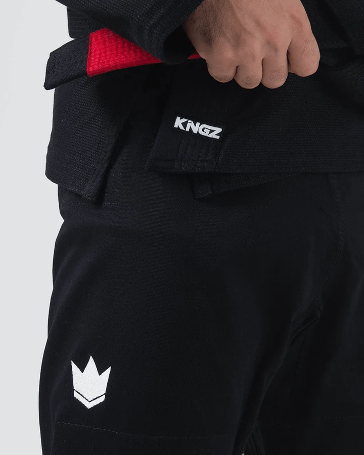 Kingz Kore V2 JJB Kimonos – Black