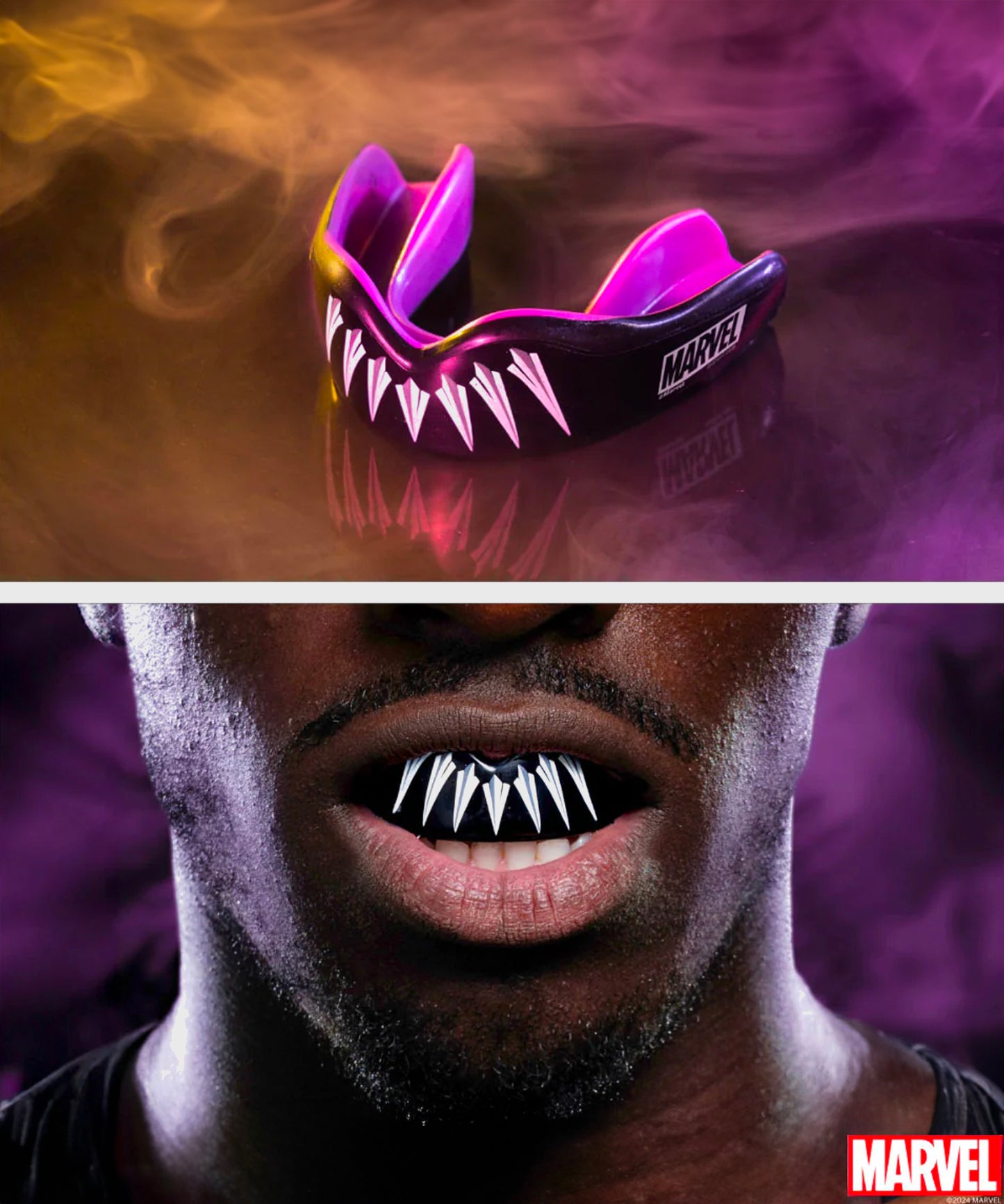 Safejawz Marvel - Black Panther Protector Bucal - Negro