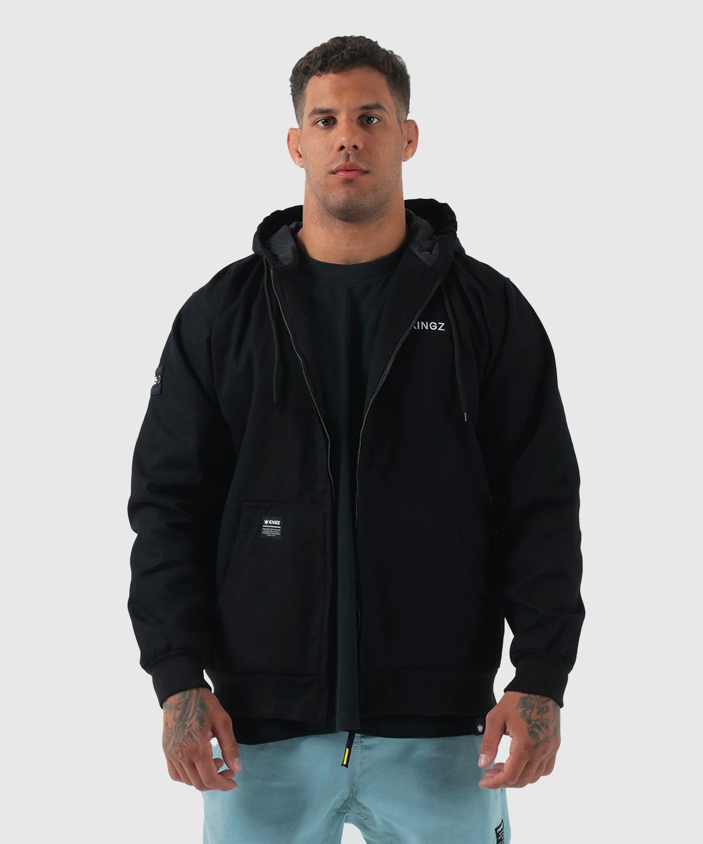 Kingz Chaqueta Canvas - Negro