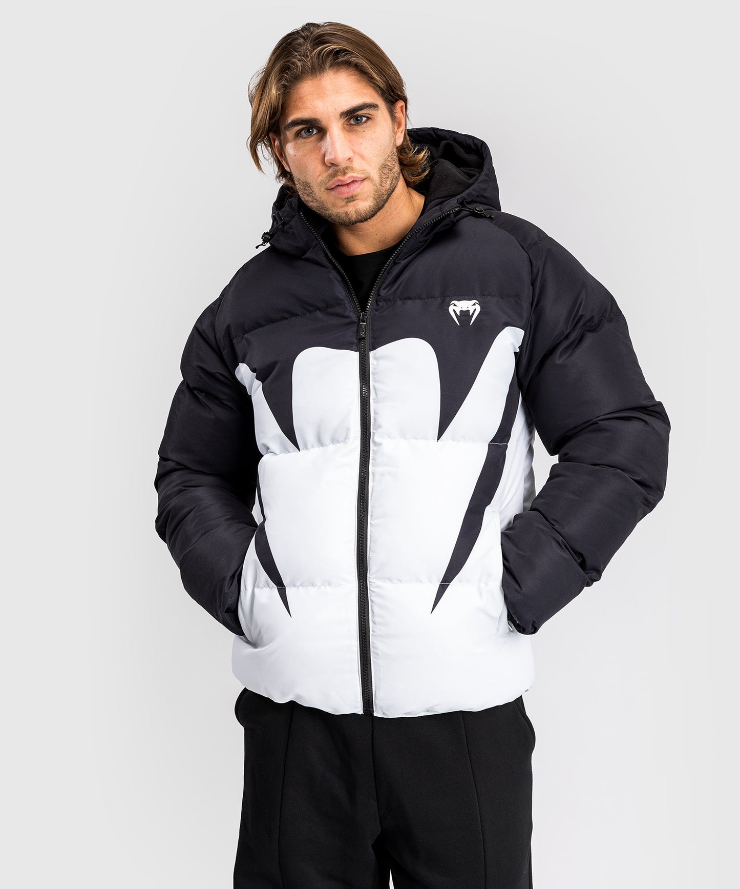 Venum Attack Chaqueta de pluma - Negro/Hielo