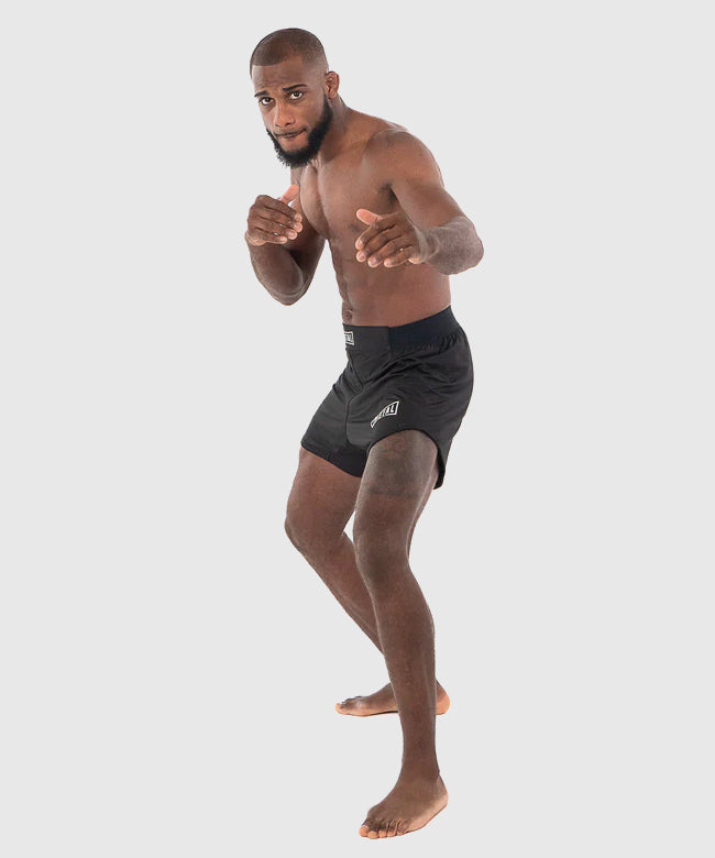 Metal Boxe Fight Shorts - Black
